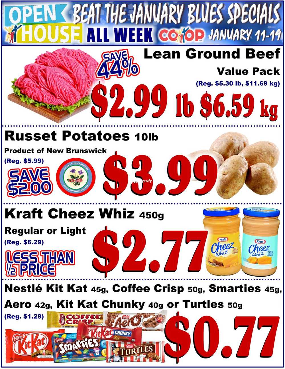Fredericton Coop Flyer January 11 to 19 Canada