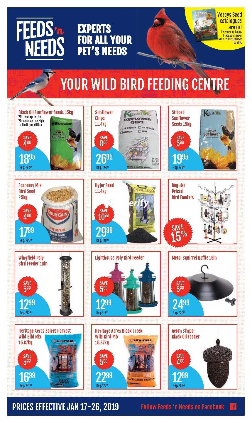 ShurGain Feeds'n Needs Flyer January 17 to 26 Canada