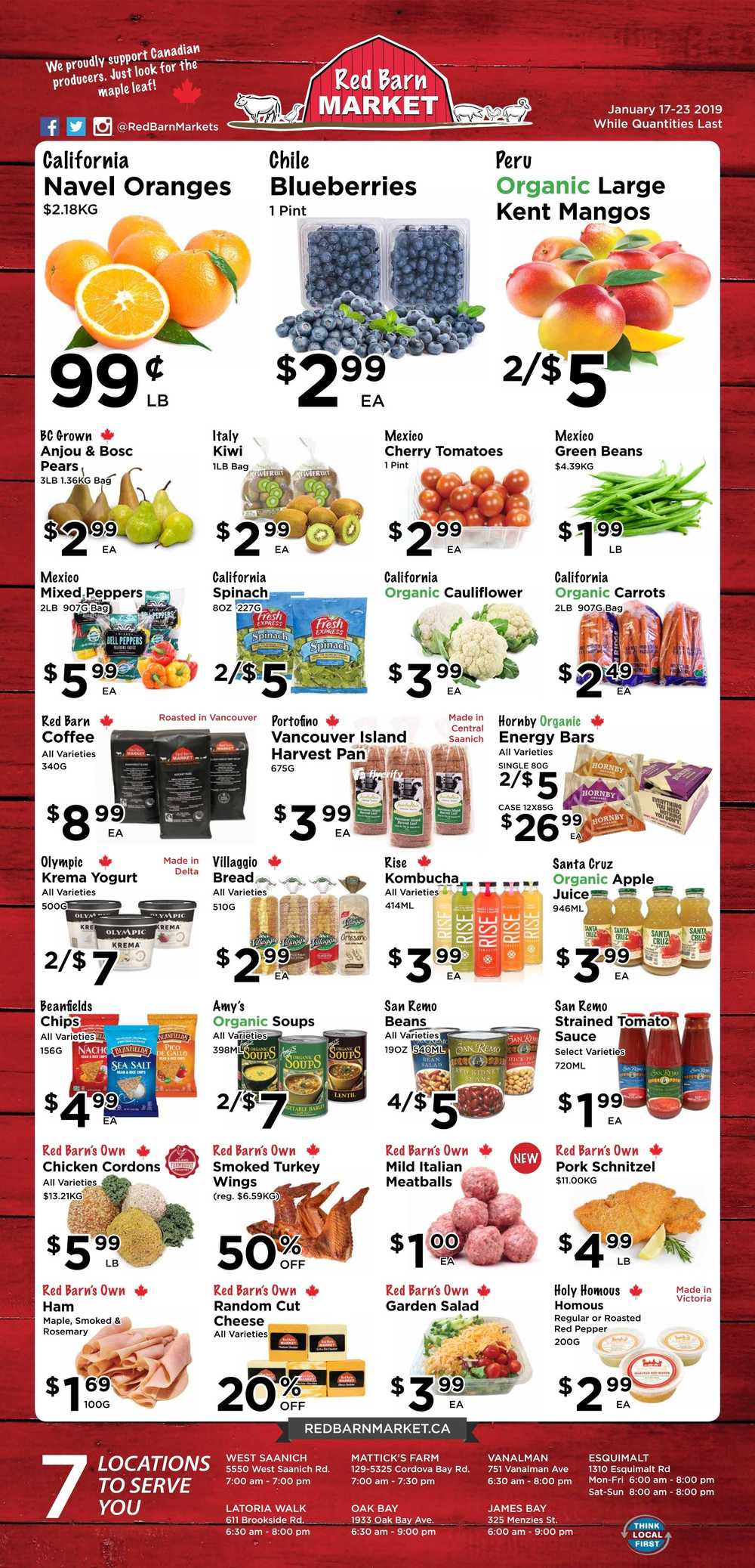 Red Barn Market Flyers