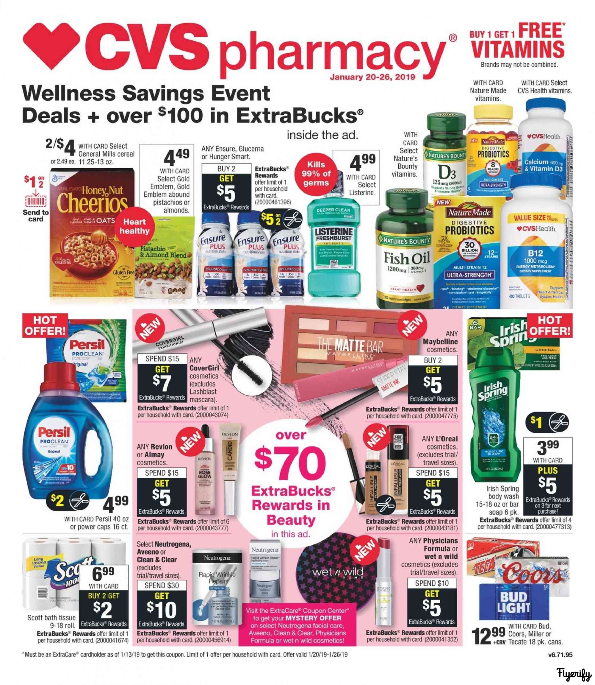 CVS Pharmacy (CA) Weekly Ad & Flyer January 20 to 26 Canada