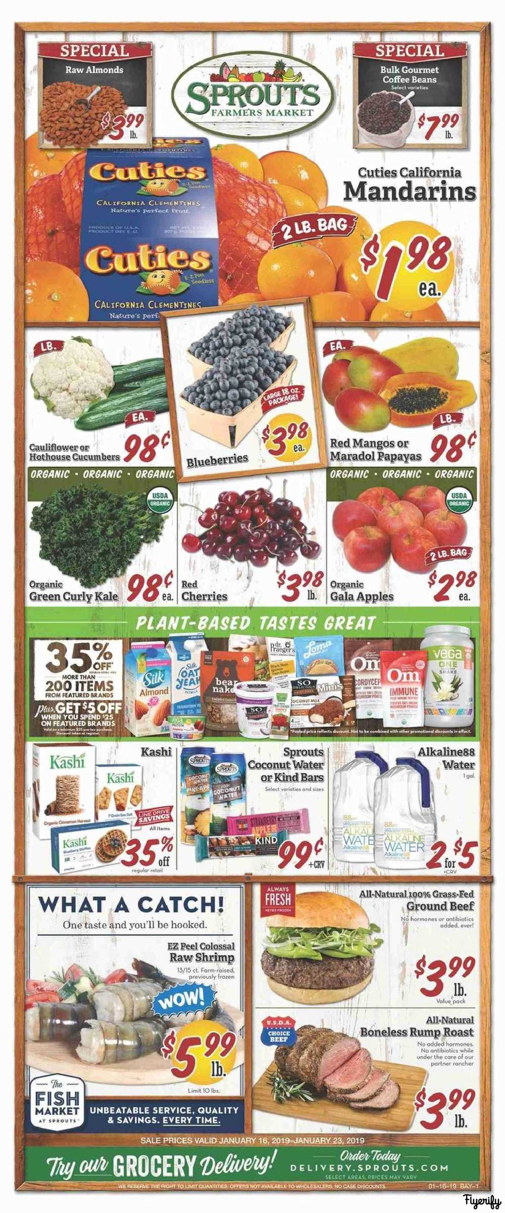 Sprouts (CA San Jose) Weekly Ad & Flyer January 16 to 23 Canada