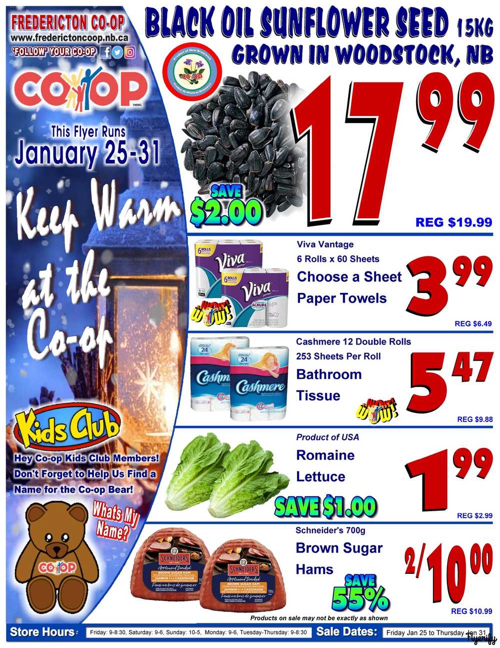 Fredericton Coop Flyer January 25 to 31 Canada