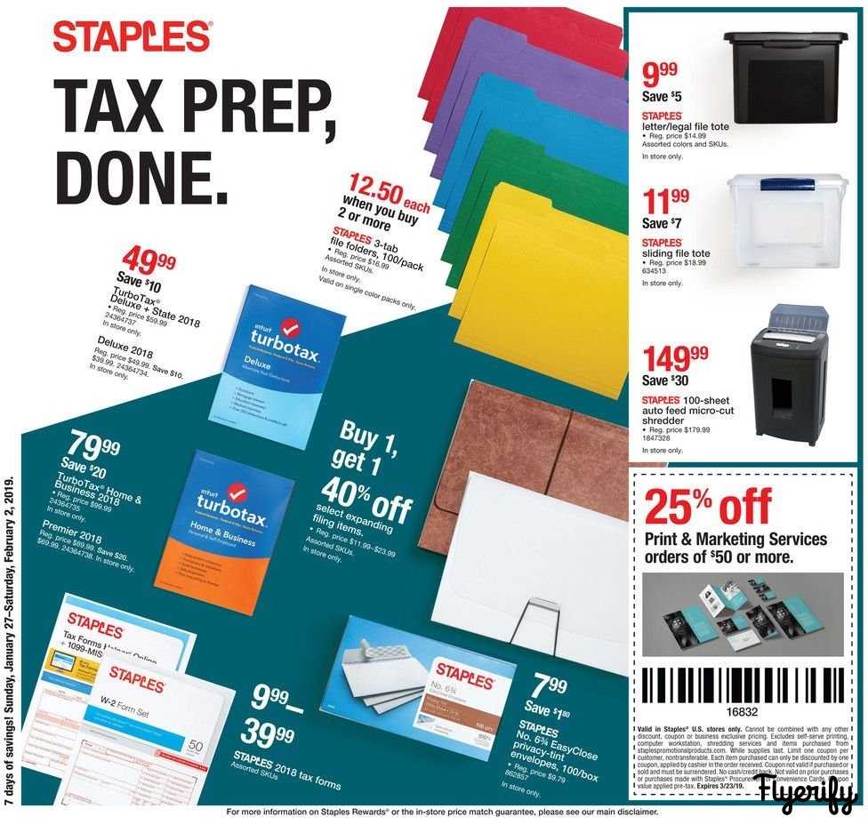 Staples Weekly Ad & Flyer January 27 to February 2 Canada