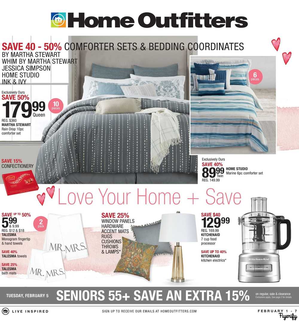 home outfitters bedding