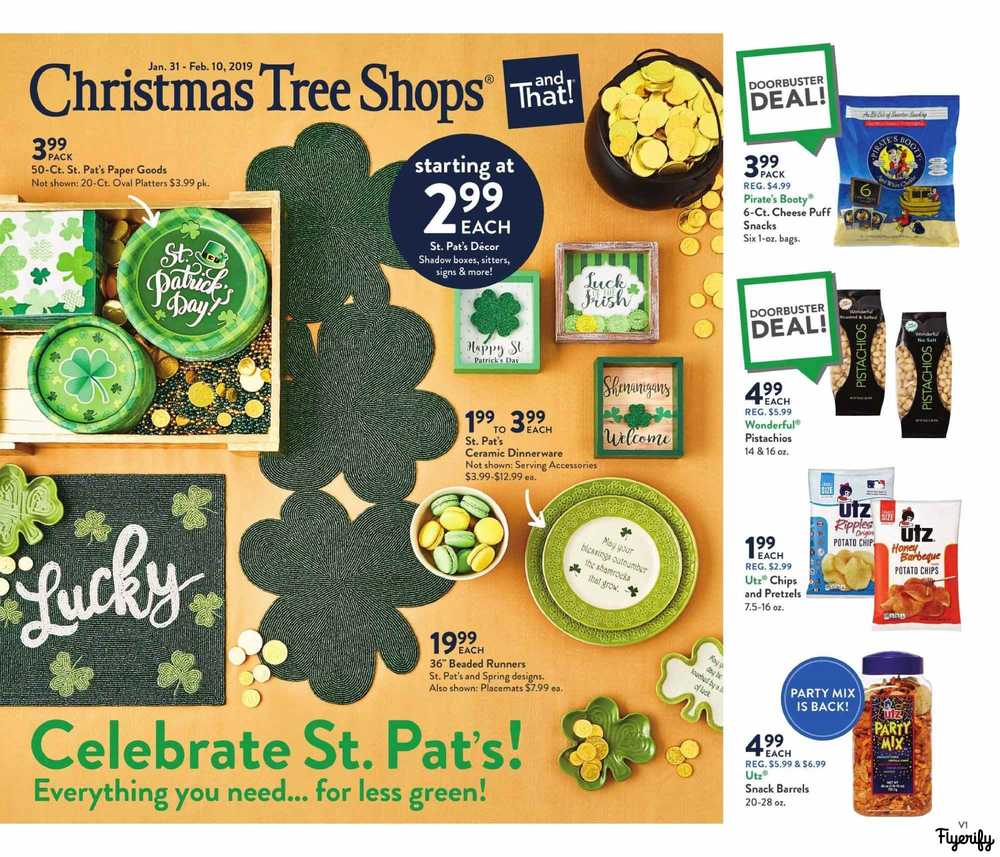 Christmas Tree Shops and That! Flyers