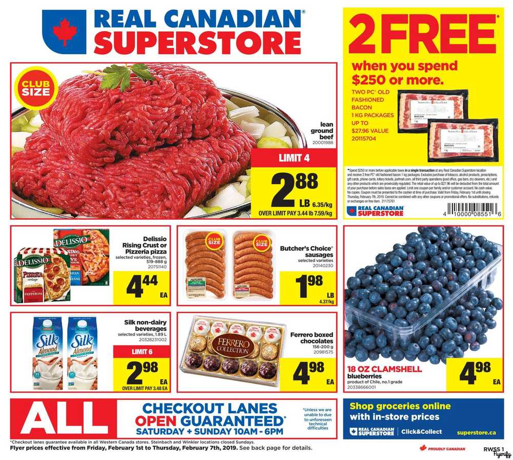 Real Canadian Superstore (West) Flyer February 1 to 7 Canada