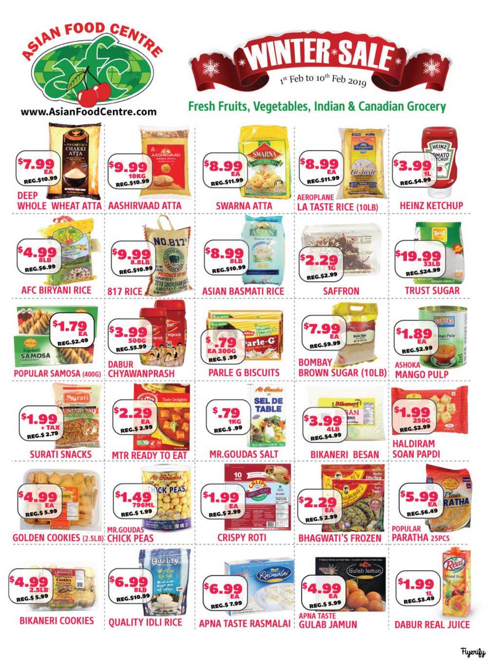 Asian Food Centre Flyer February 1 to 10 Canada