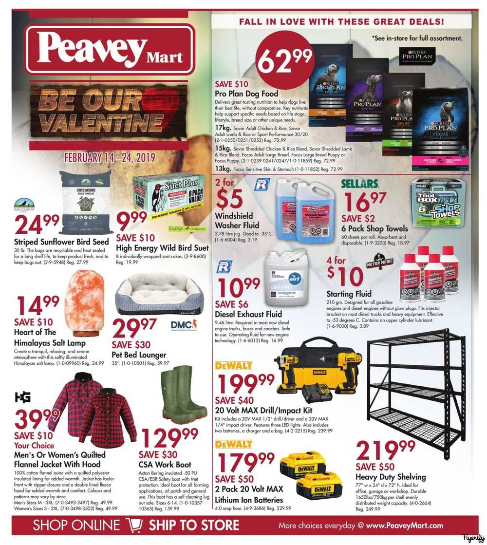 Peavey Mart Flyer February 15 to 24 Canada