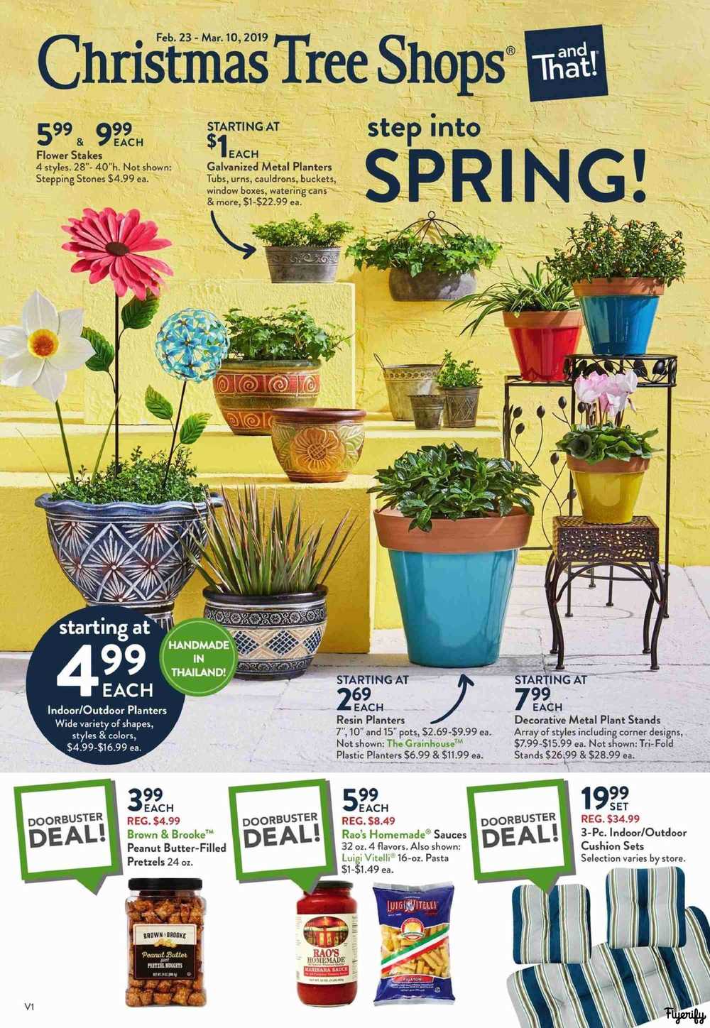 Christmas Tree Shops and That! Flyers