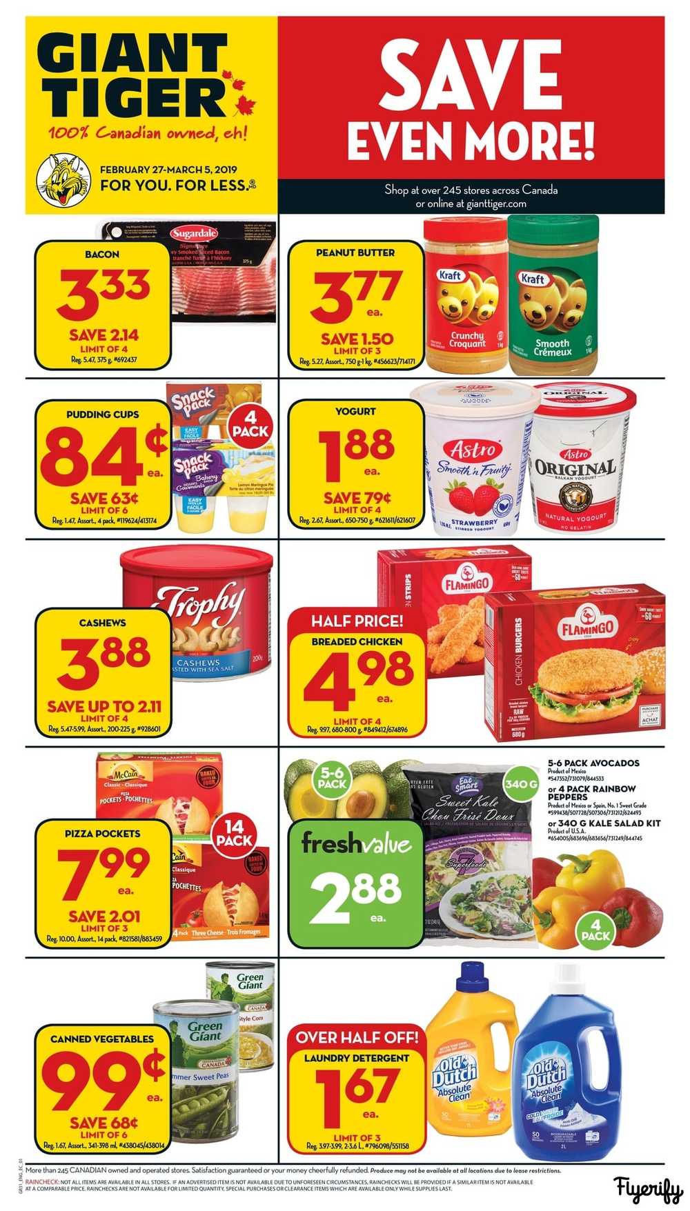 Giant Tiger (Atlantic) Flyer February 27 to March 5 Canada