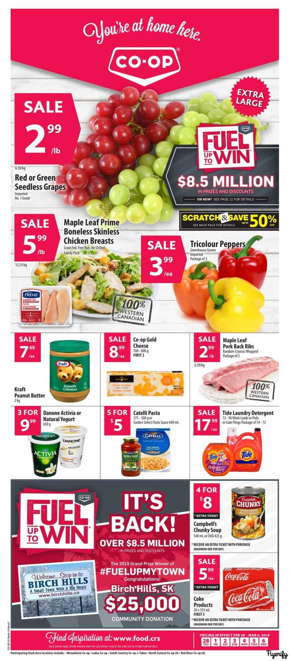 Coop (West) Food Store Flyer February 28 to March 6 Canada