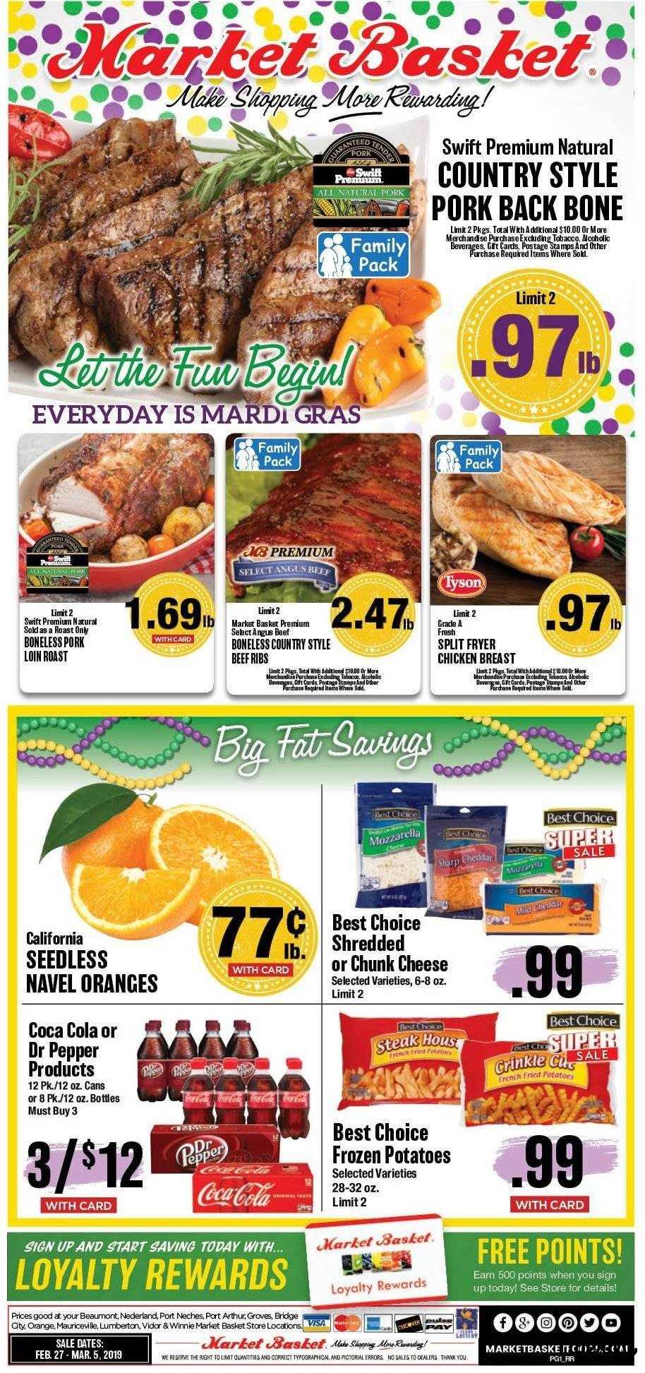 Market Basket (TX) Weekly Ad & Flyer February 27 to March 5 Canada