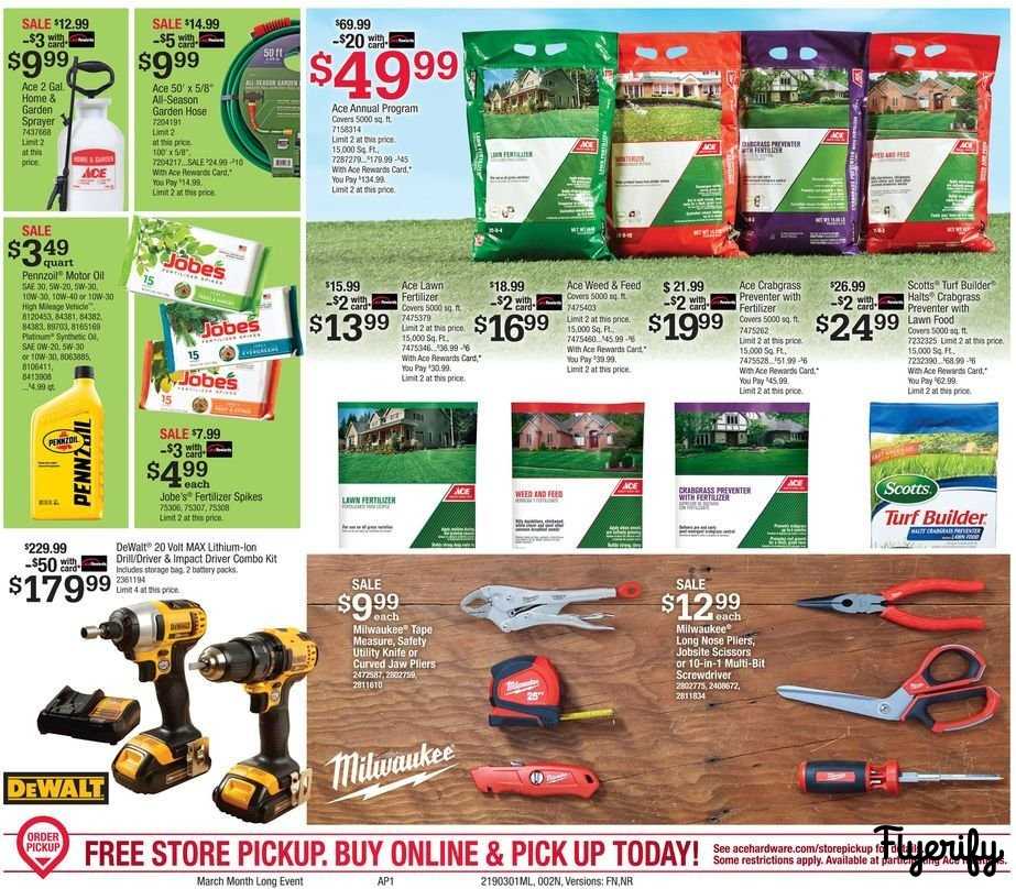 Ace Hardware Weekly Ad & Flyer March 1 to 31 Canada