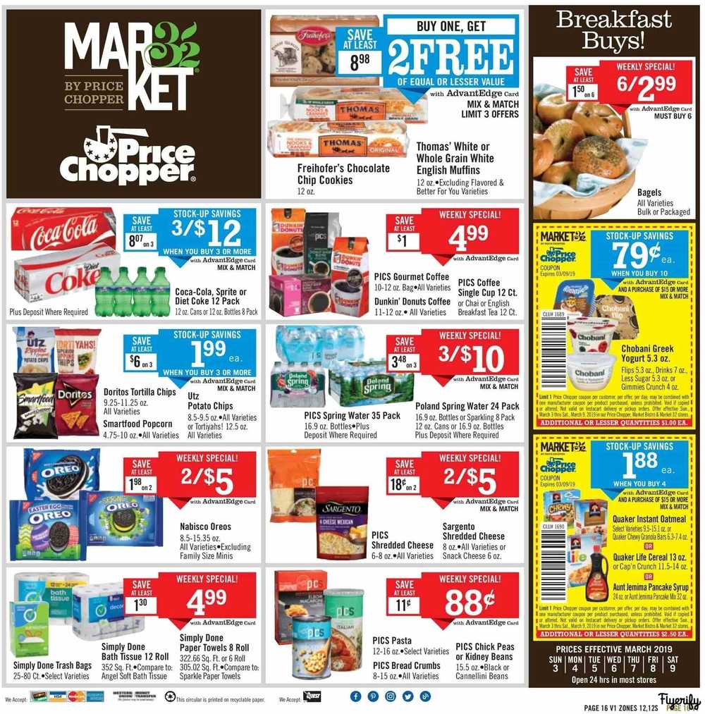 Price Chopper Market (VT) Weekly Ad & Flyer March 3 to 9 Canada