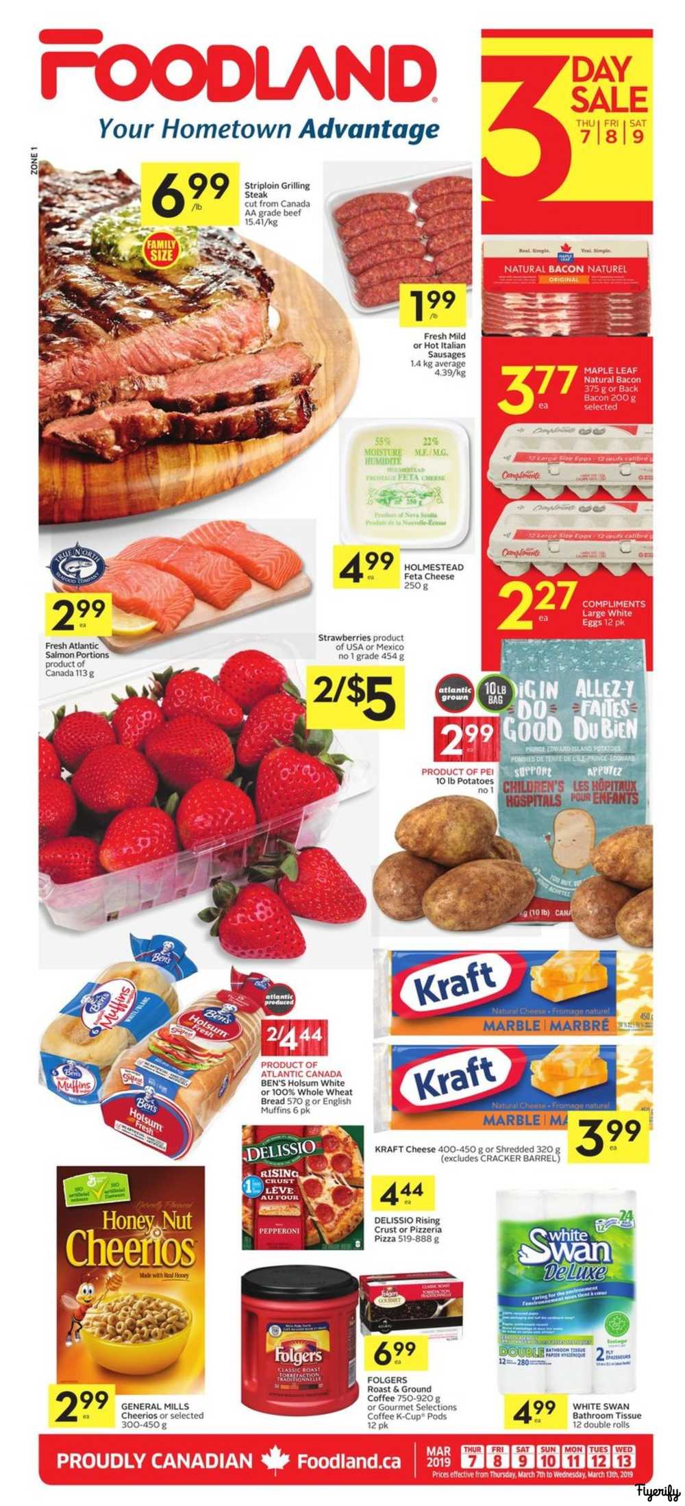 Foodland (Atlantic) Flyer March 7 to 13 Canada