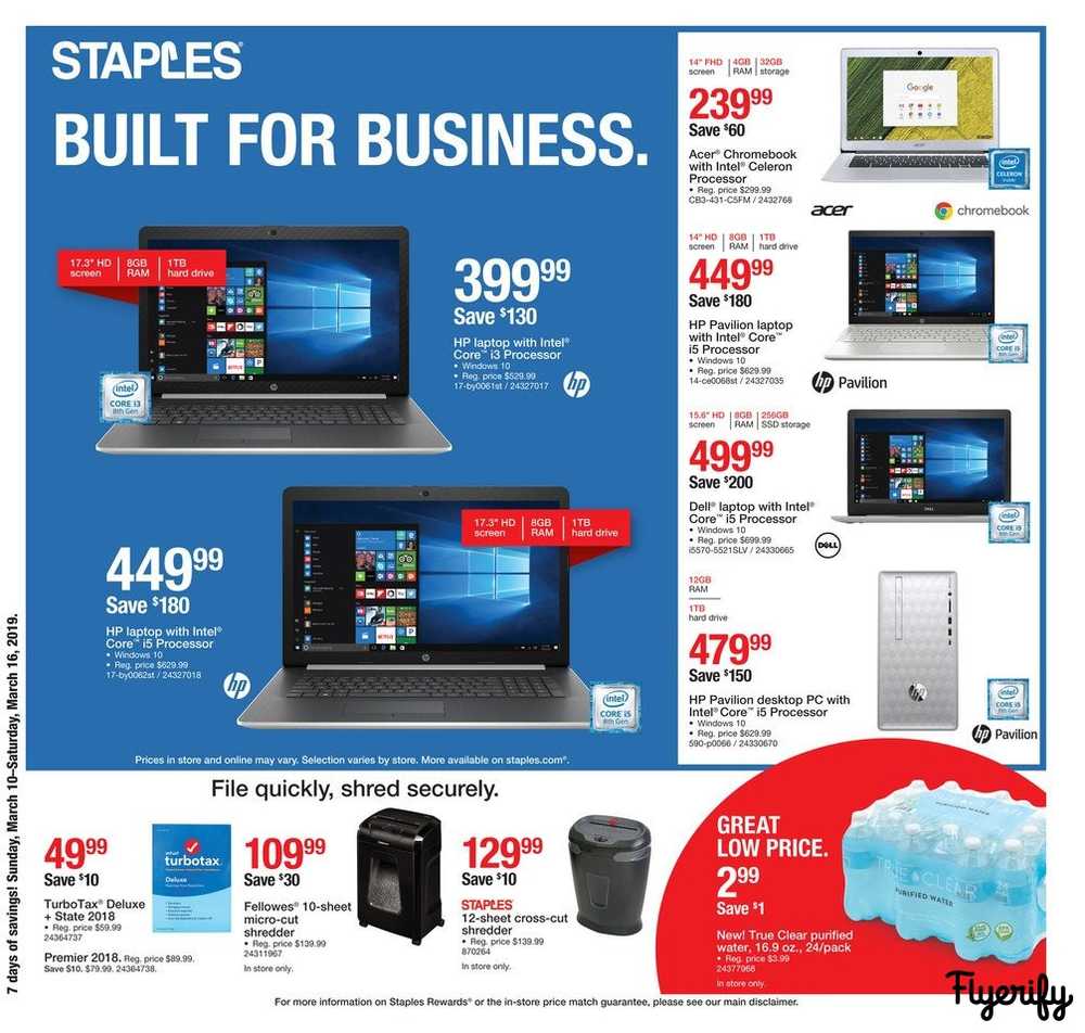 Staples Weekly Ad & Flyer March 10 to 16 Canada