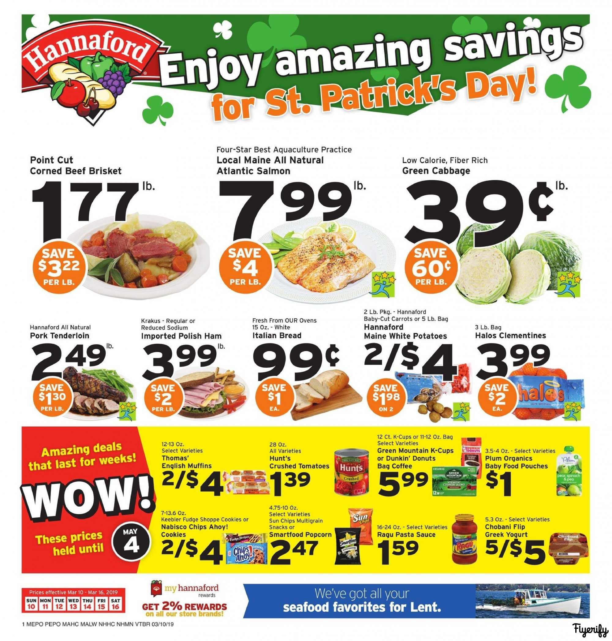 Hannaford (NH) Weekly Ad & Flyer March 10 to 16 Canada