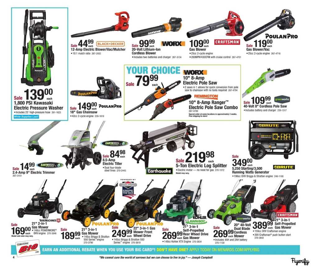 Garden Tiller Menards | Fasci Garden