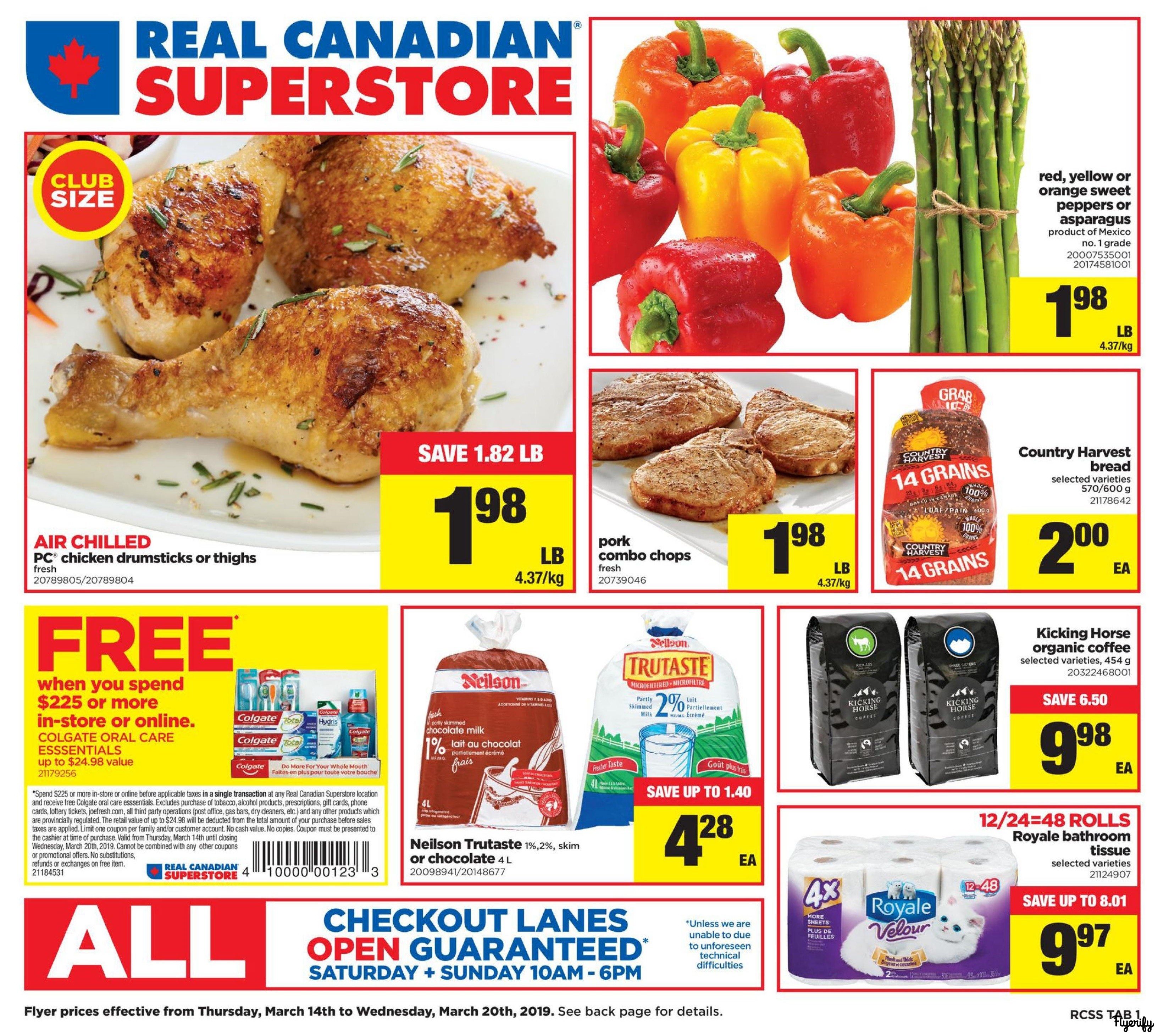 Real Canadian Superstore On Flyer March 14 To 201 25 