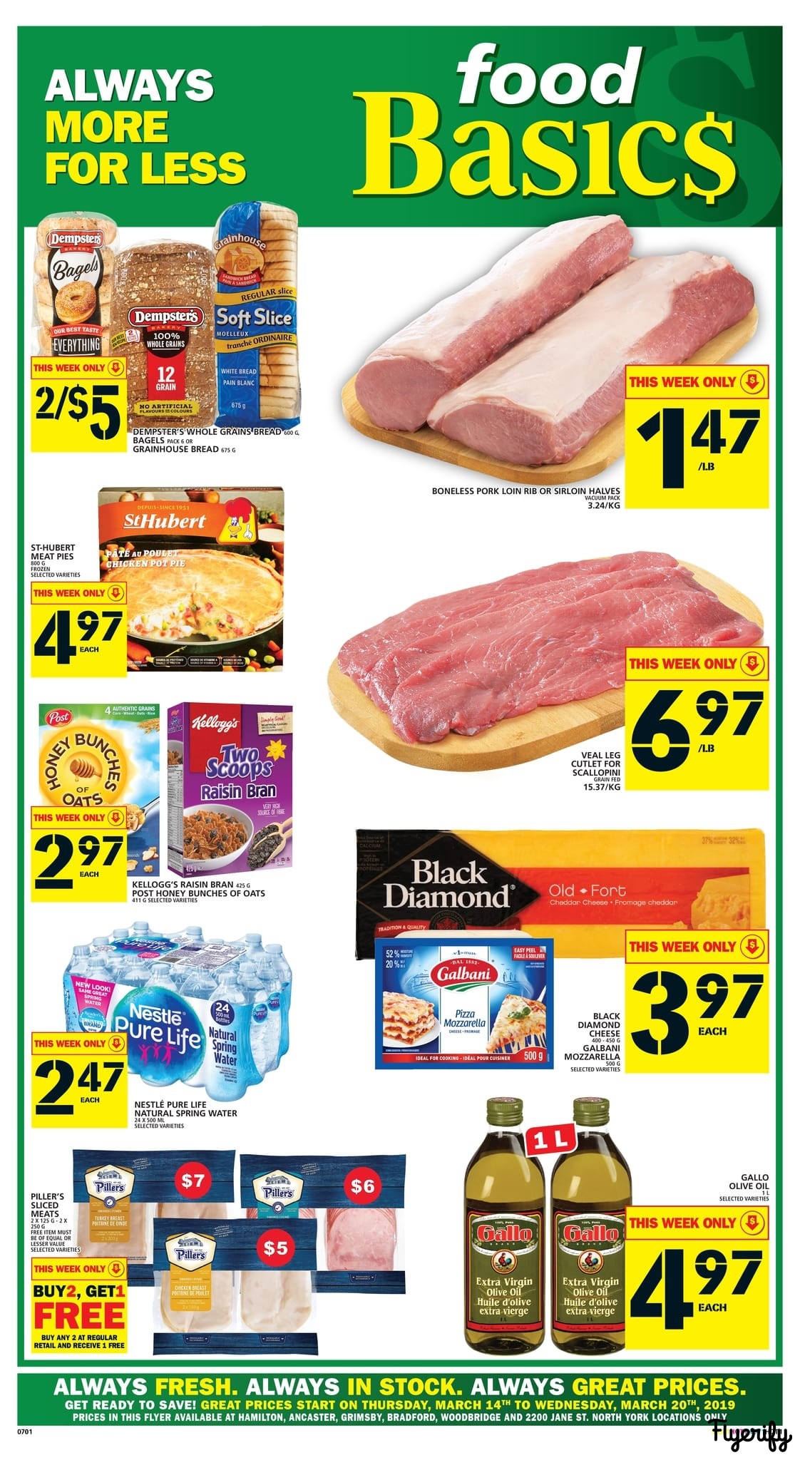 Food Basics (Hamilton Region) Flyer March 14 to 20 Canada