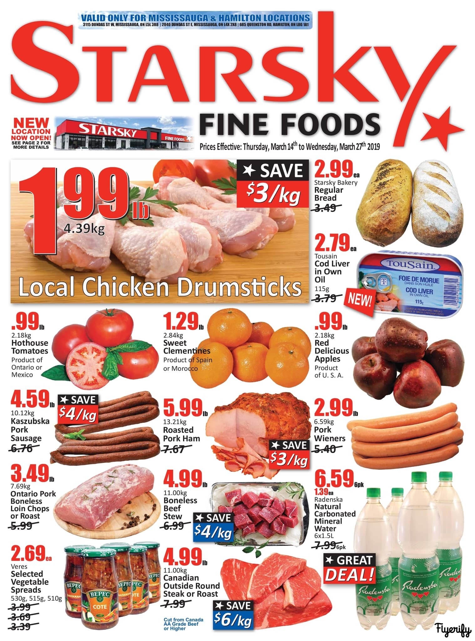 Starsky Foods (Hamilton) Flyer March 14 to 27 Canada