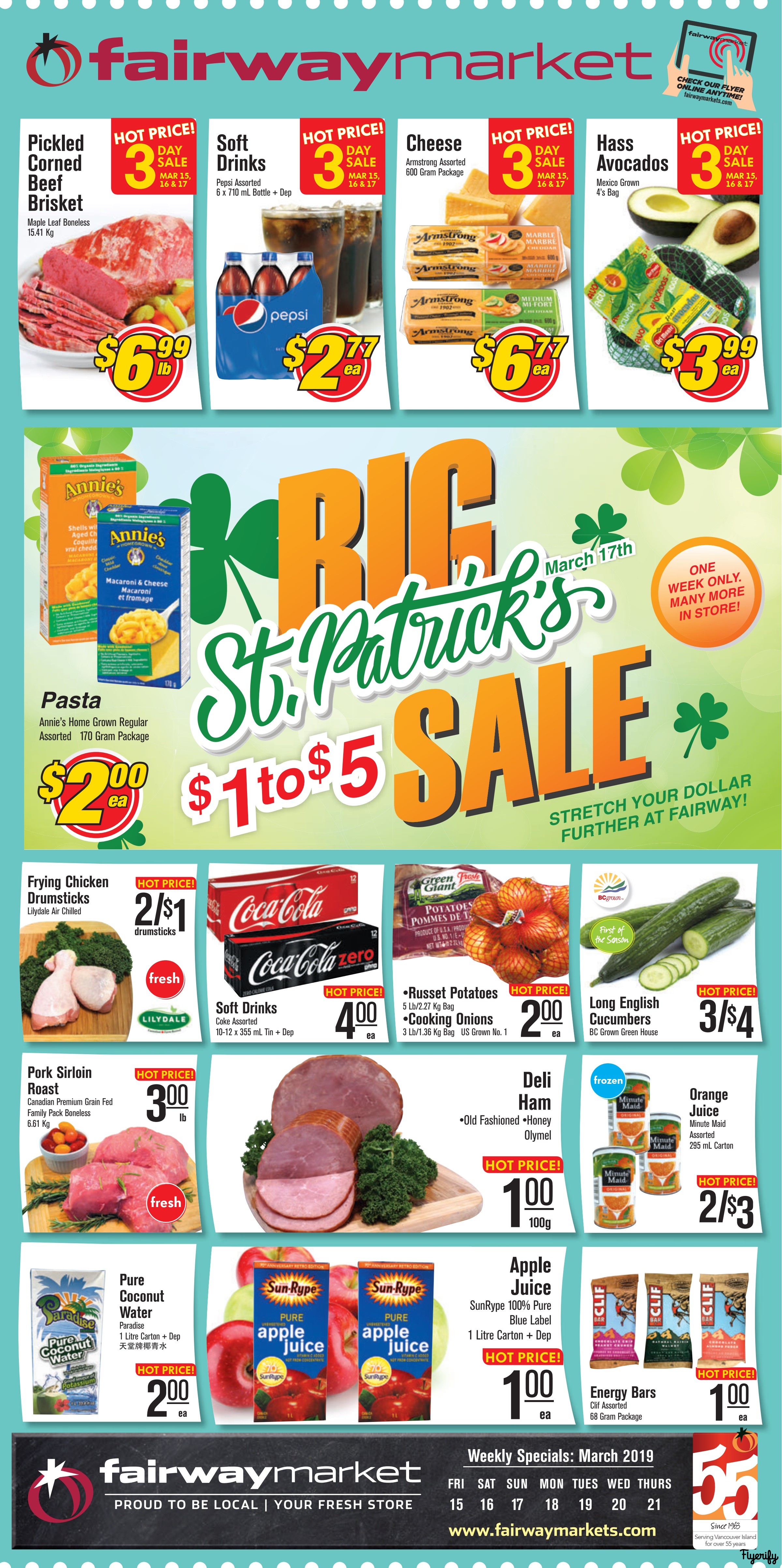 Fairway Market Flyer March 15 to 21 Canada