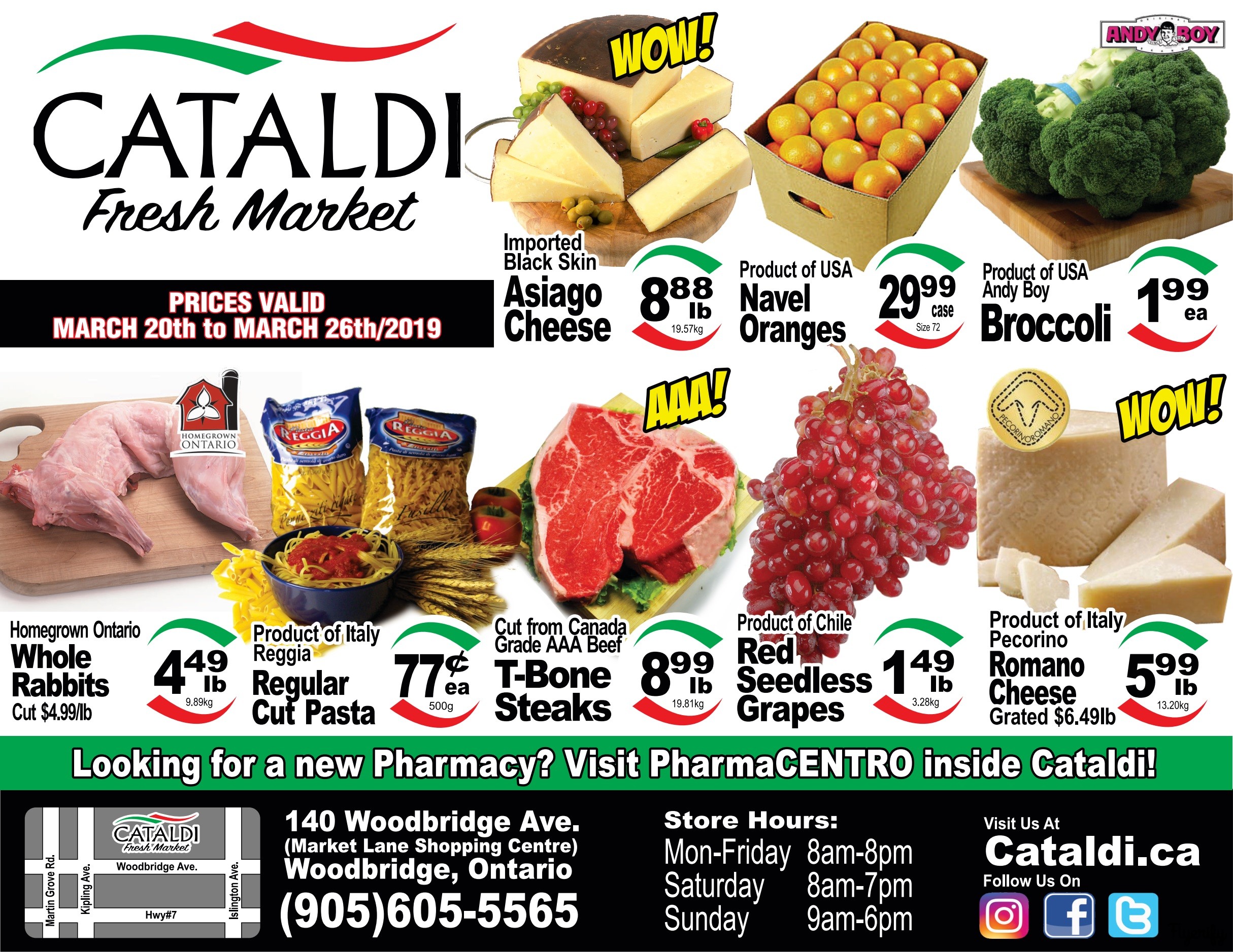 Cataldi Fresh Market Flyer March 20 to 26 Canada