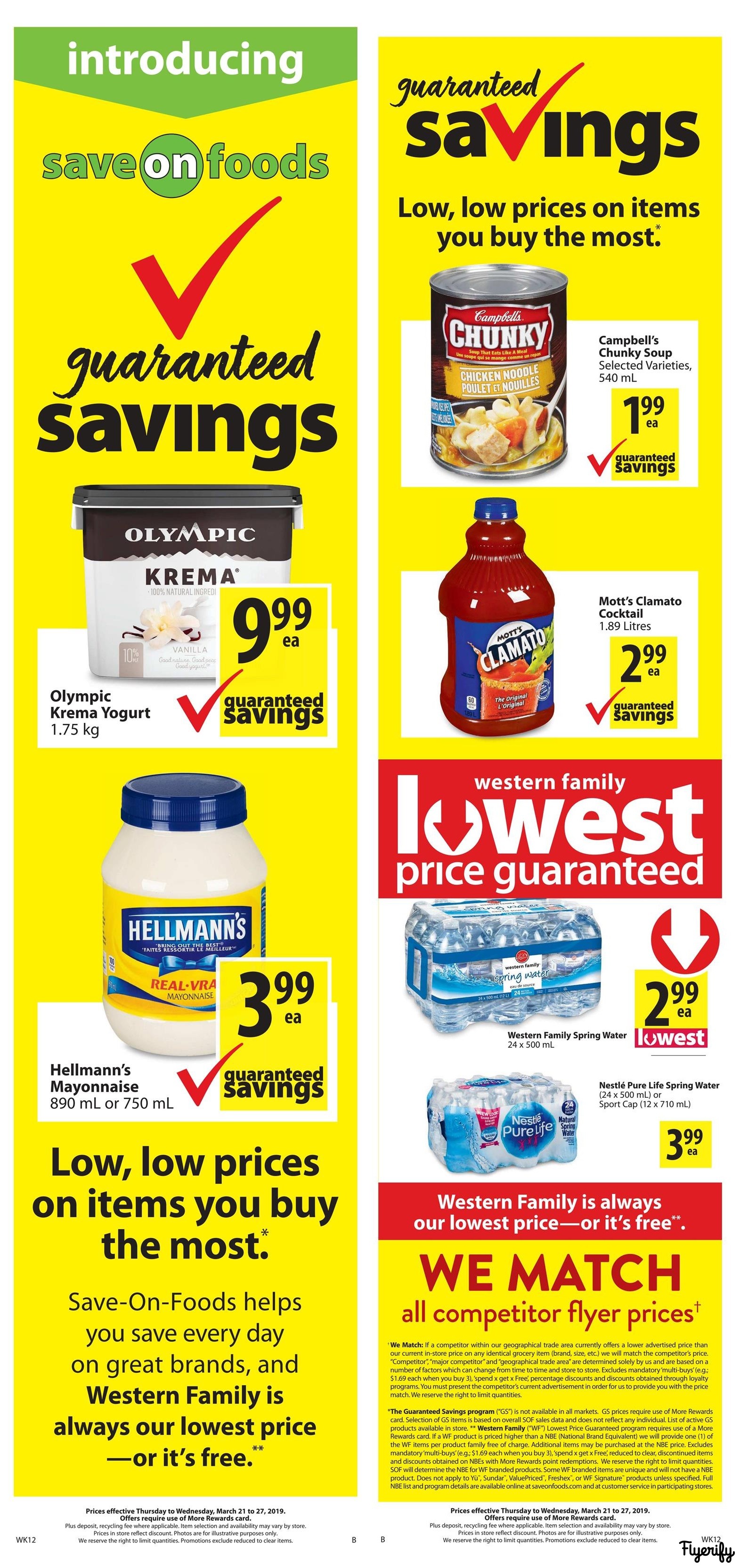 Save on Foods (AB) Flyer March 21 to 27 Canada