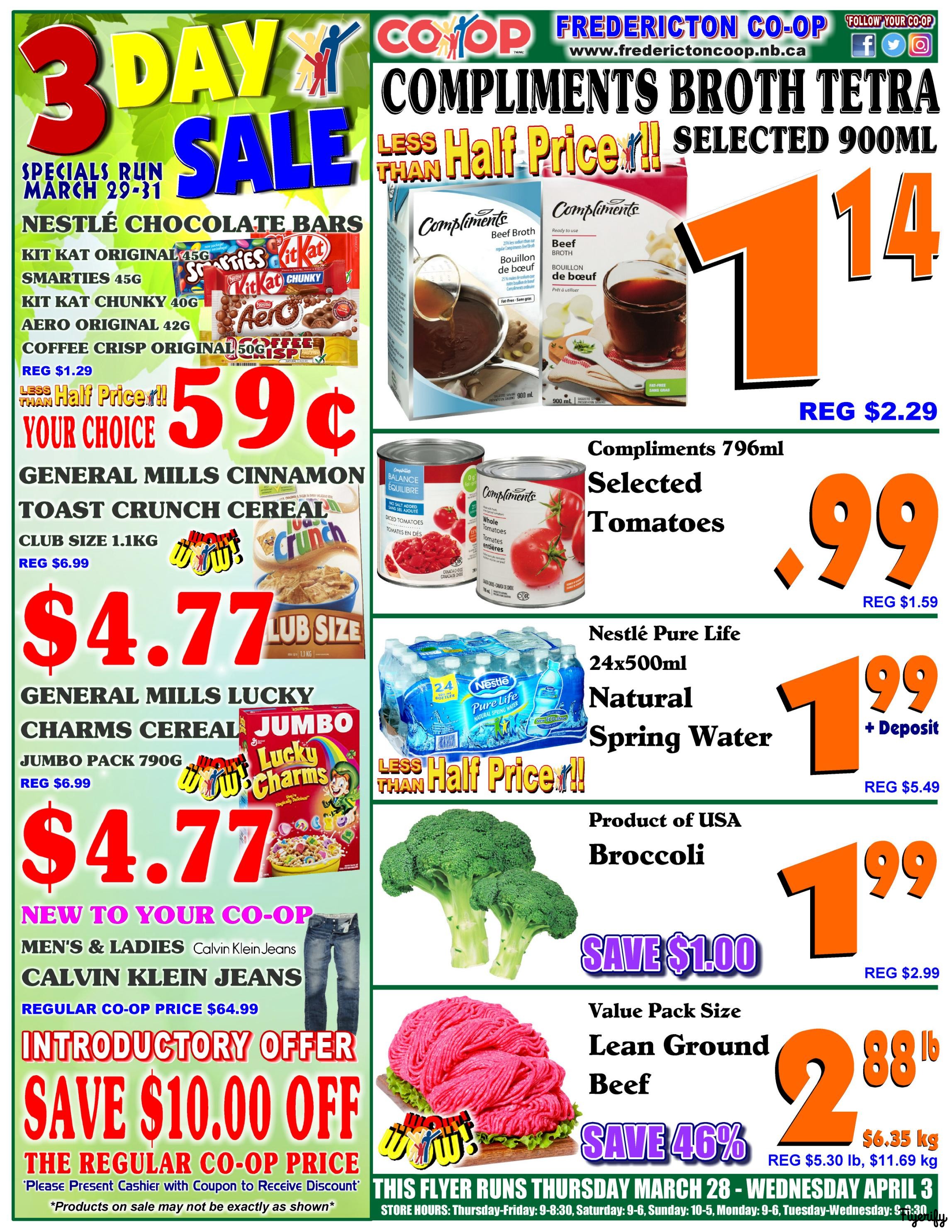 Fredericton Coop Flyer March 29 to April 4 Canada