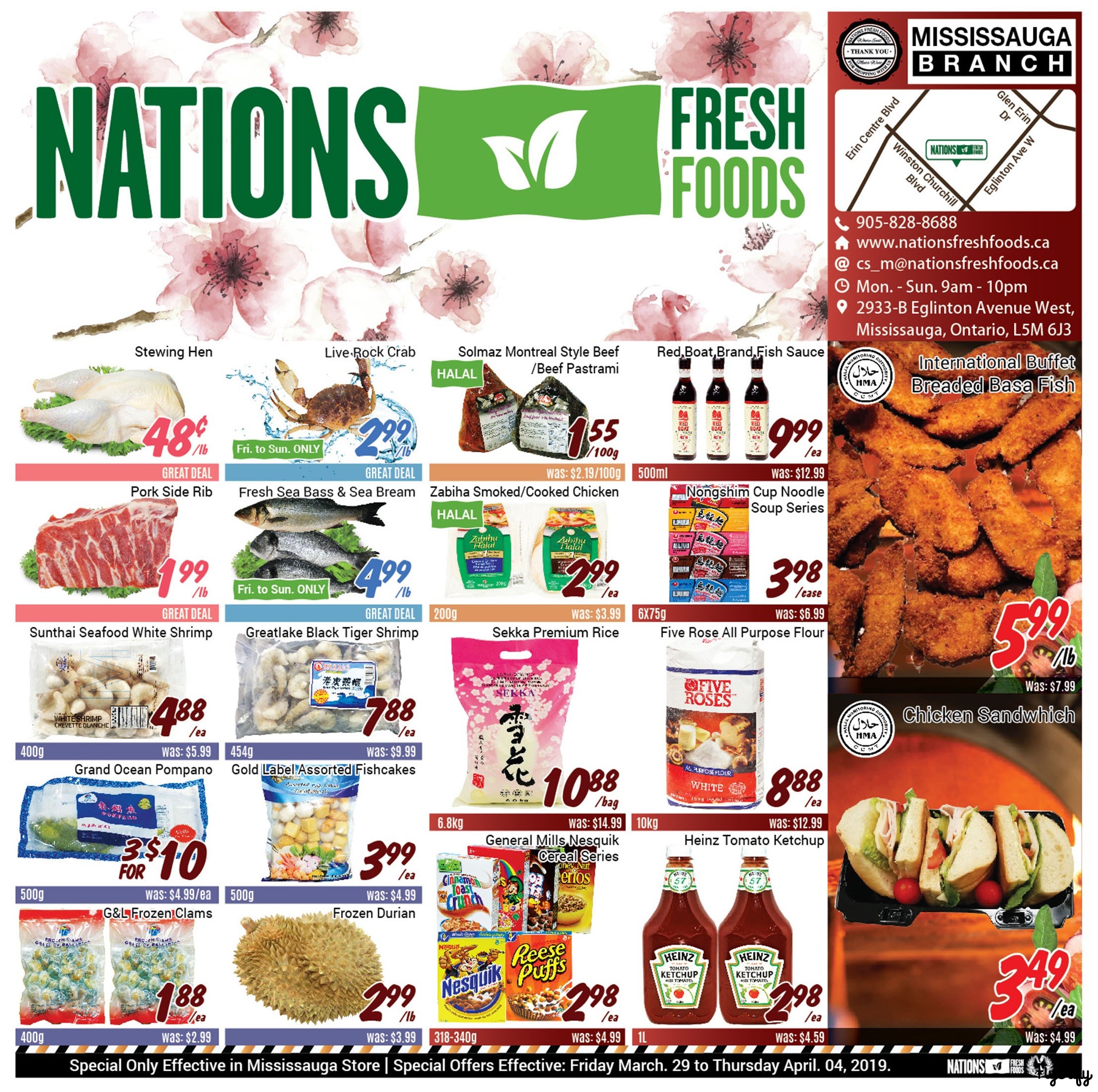 Nations Fresh Foods (Mississauga) Flyer March 29 to April 4 Canada