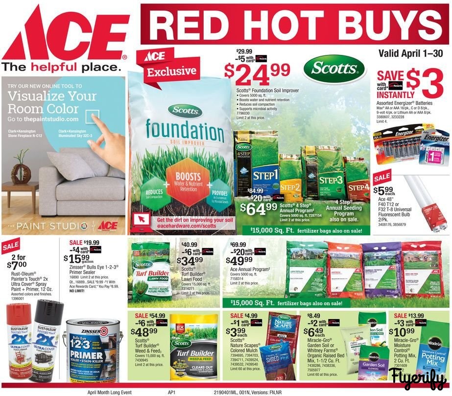 Ace Hardware Weekly Ad & Flyer April 1 to 30 Canada