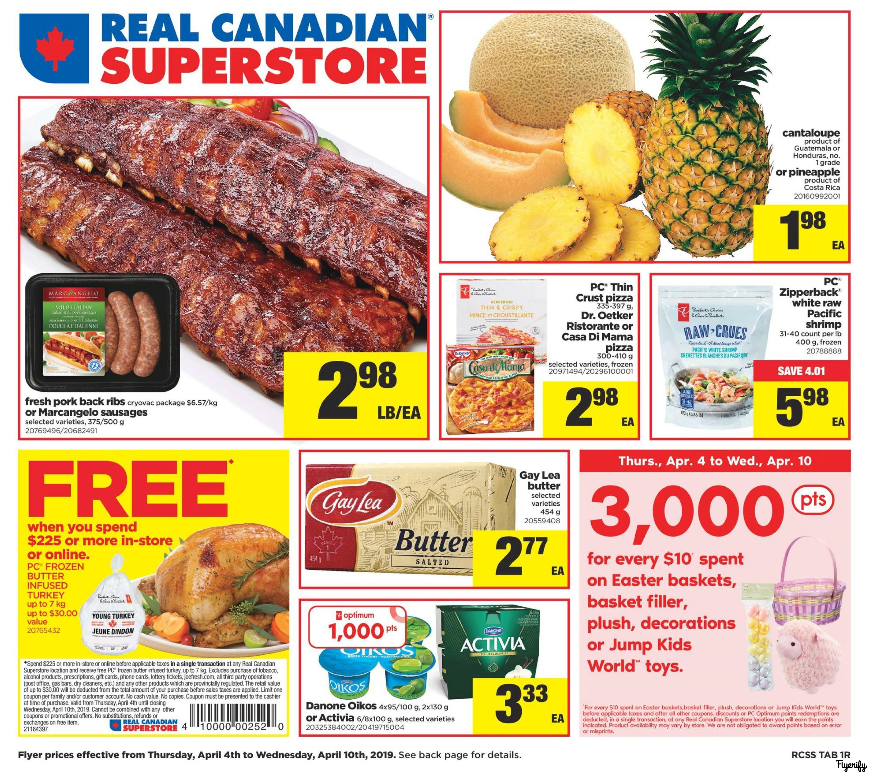 Real Canadian Superstore (ON) Flyer April 4 To 10 Canada