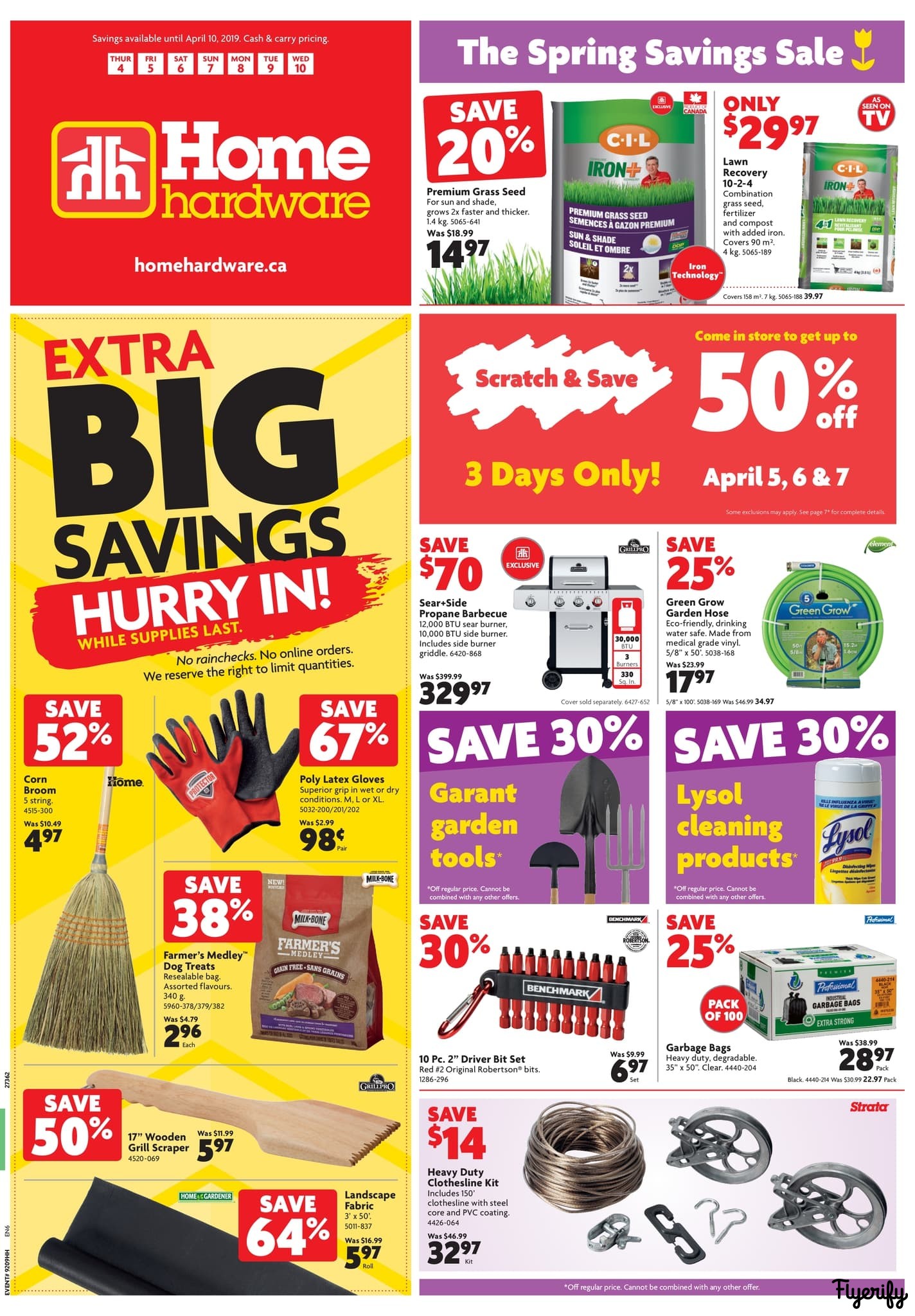 Home Hardware (ON) Flyer April 4 to 10 Canada