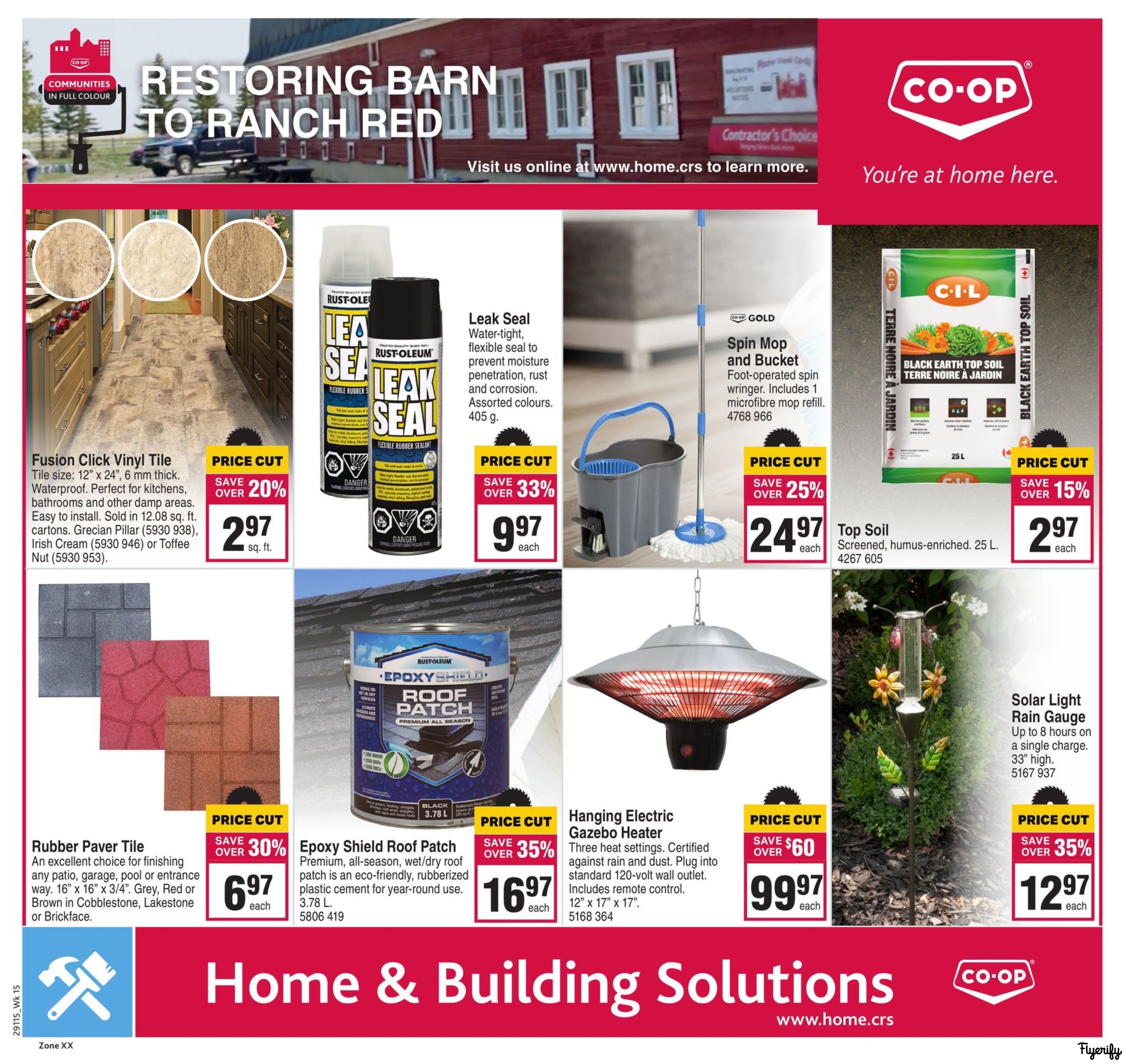 Coop (West) Home Centre Flyer April 4 to 10 Canada