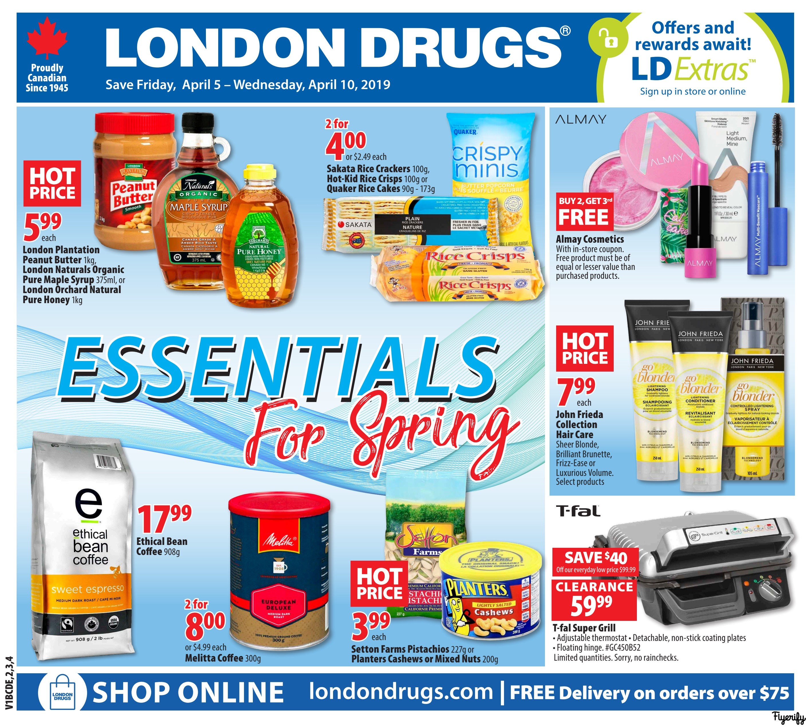 London Drugs Flyer April 5 to 10 Canada