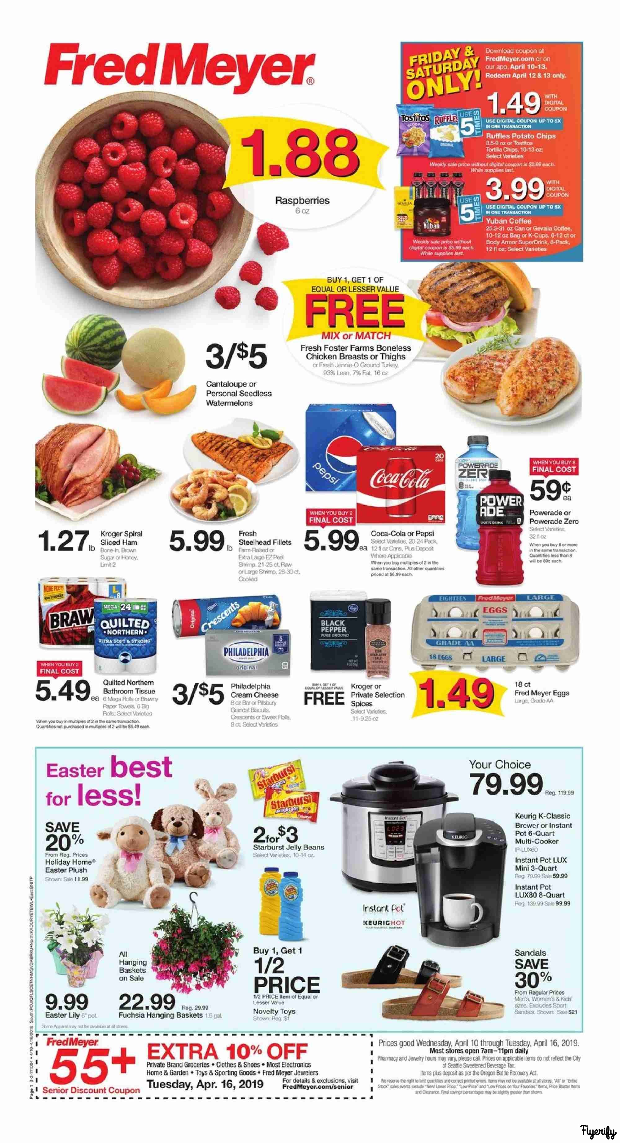 Fred Meyer (ID) Weekly Ad & Flyer April 10 to 16 Canada