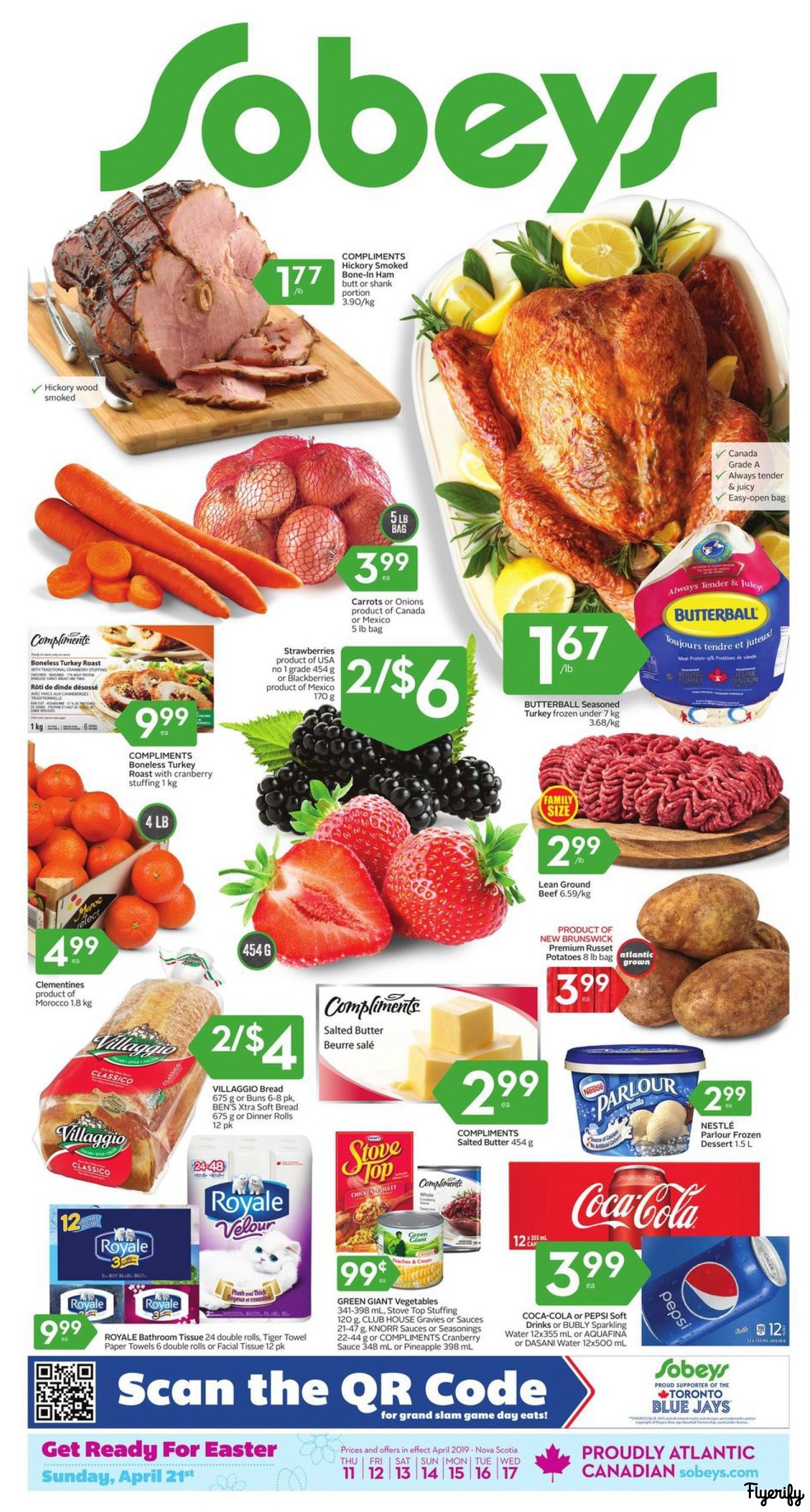 Sobeys (Atlantic) Flyer April 11 to 17 Canada