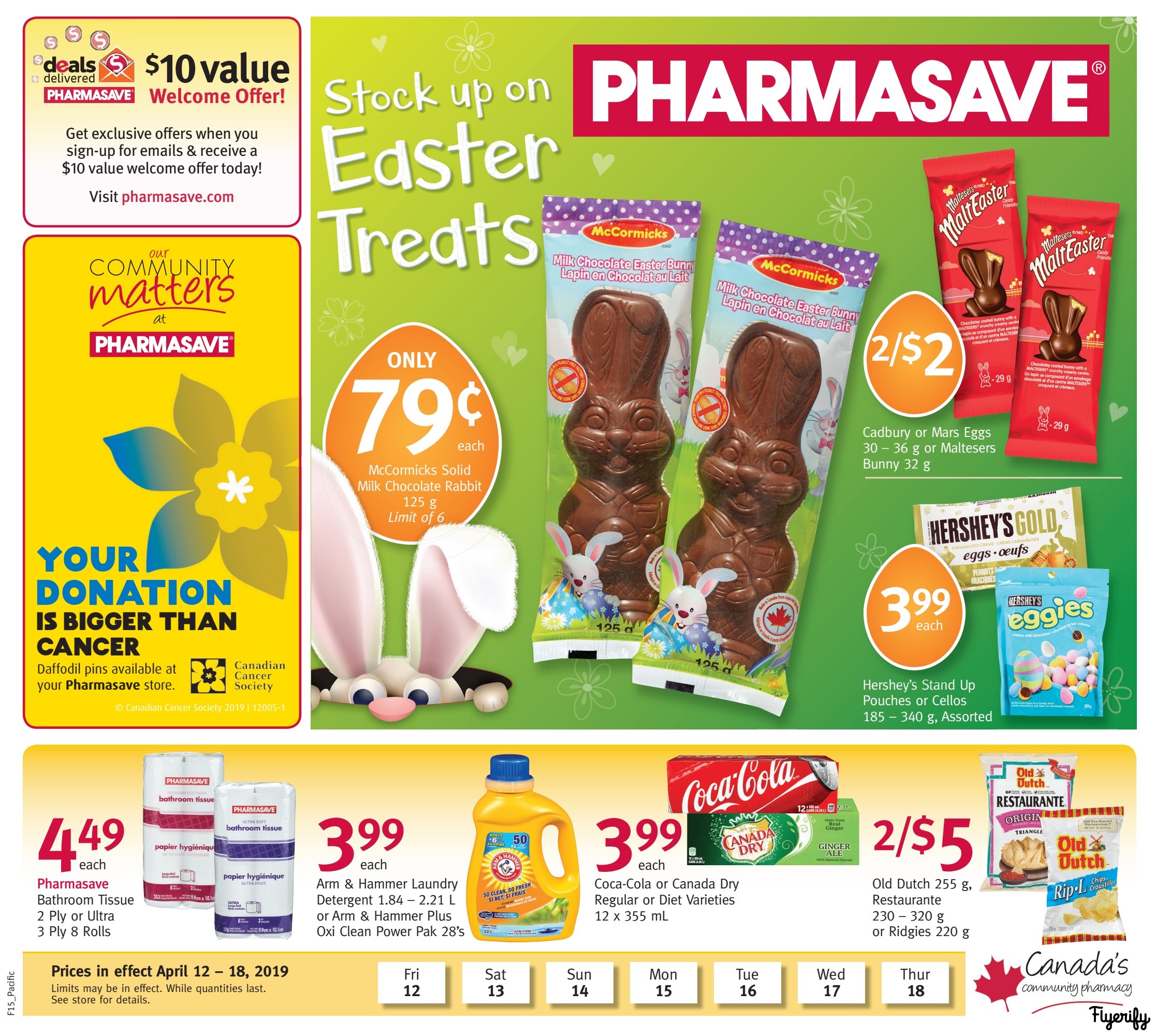 Pharmasave (BC) Flyer April 12 to 18 Canada