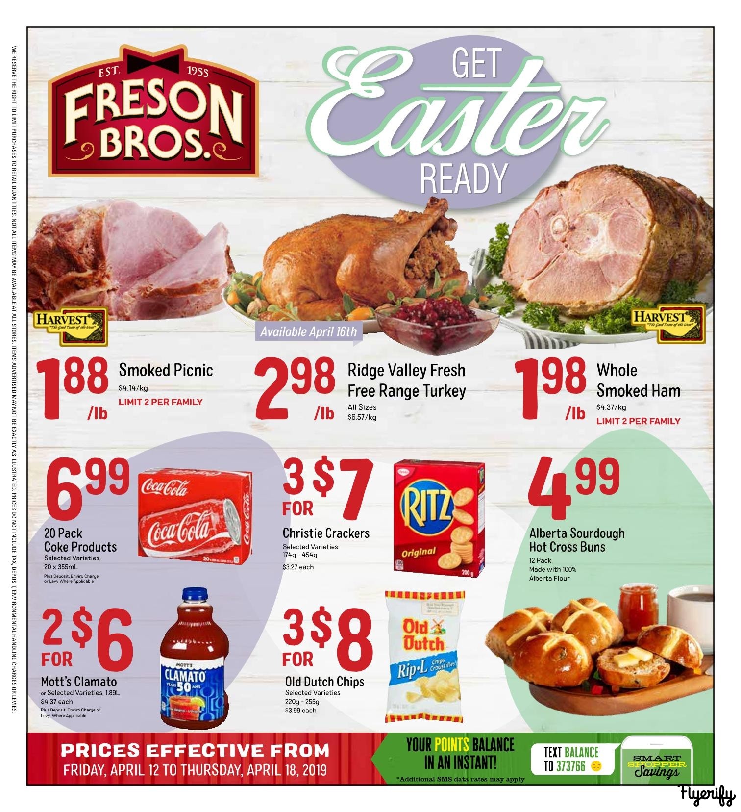 Freson Bros Flyer April 12 To 18 Canada