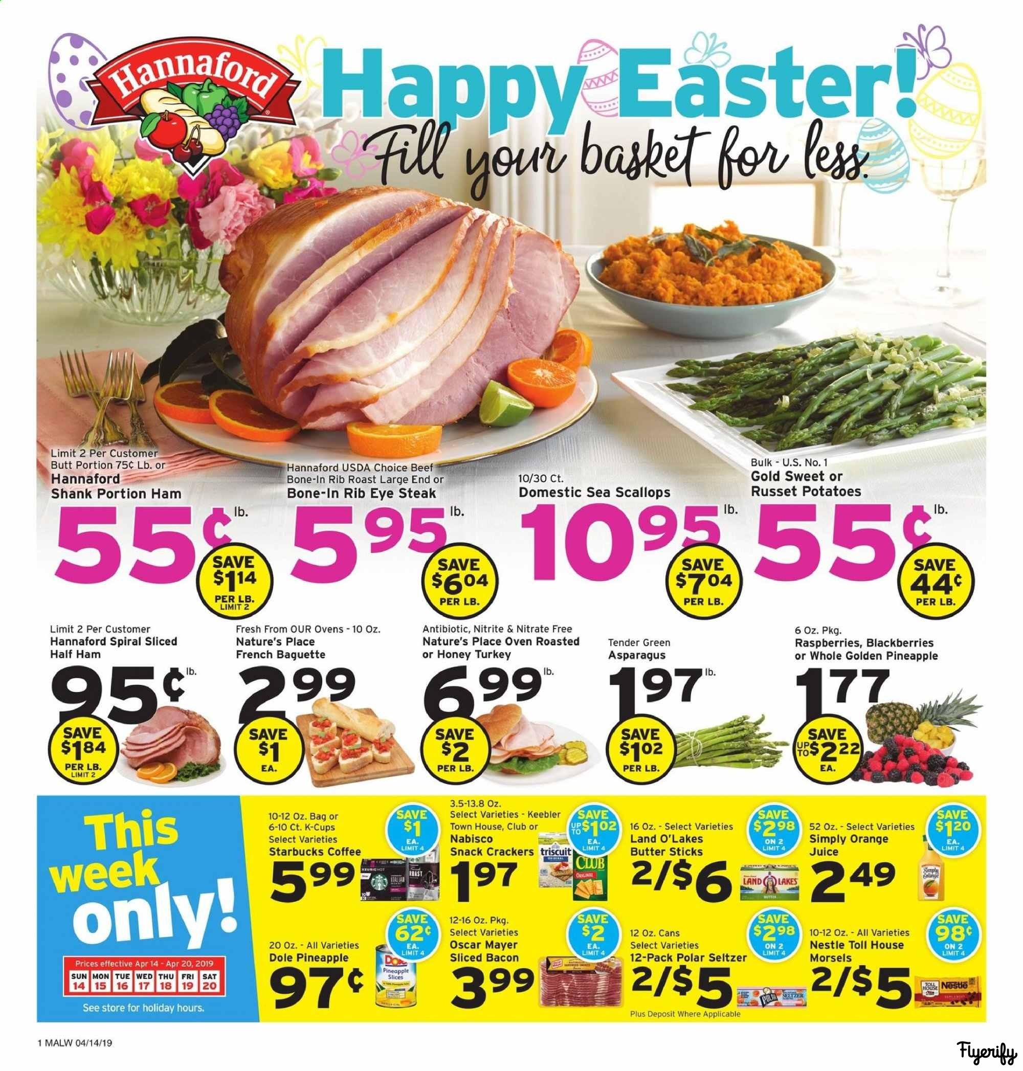 Hannaford (MA) Weekly Ad & Flyer April 14 to 20 Canada