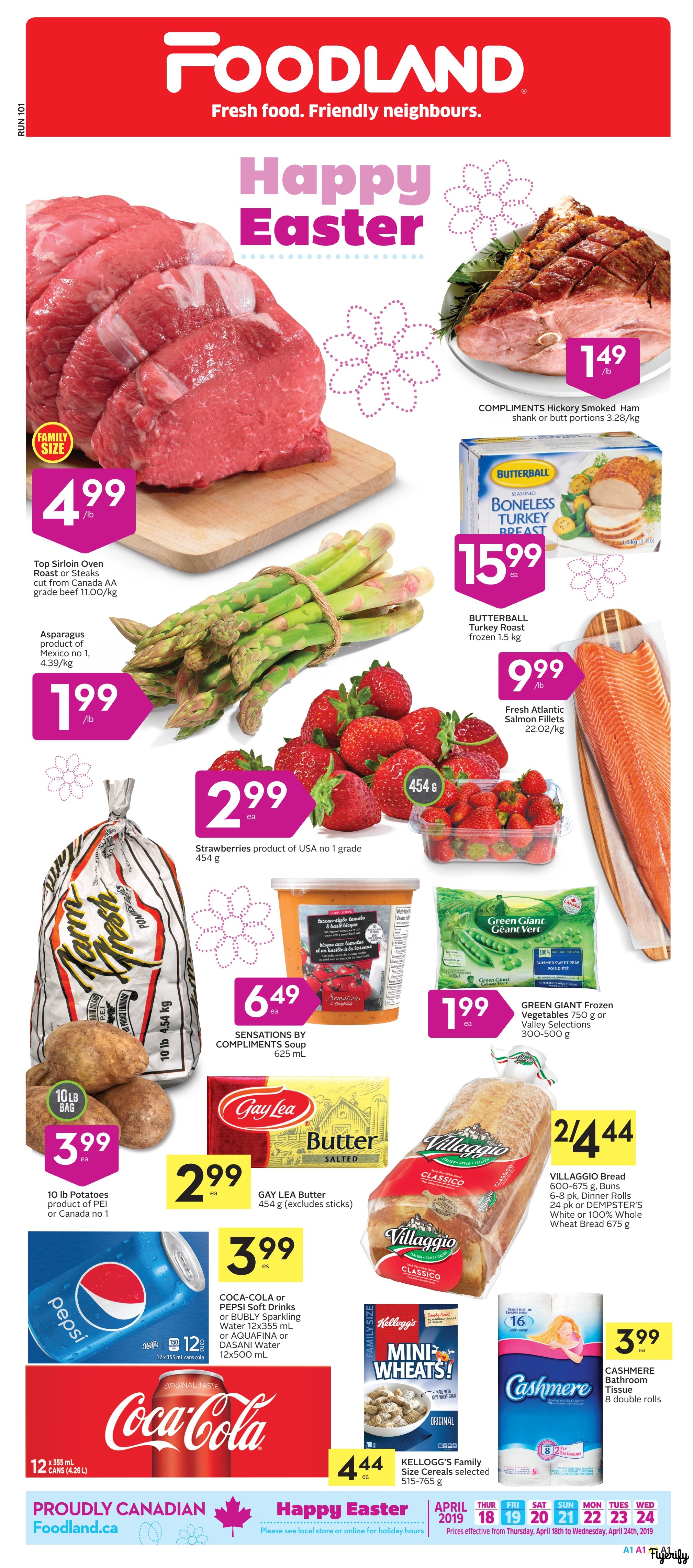 Foodland (ON) Flyer April 18 to 24 Canada