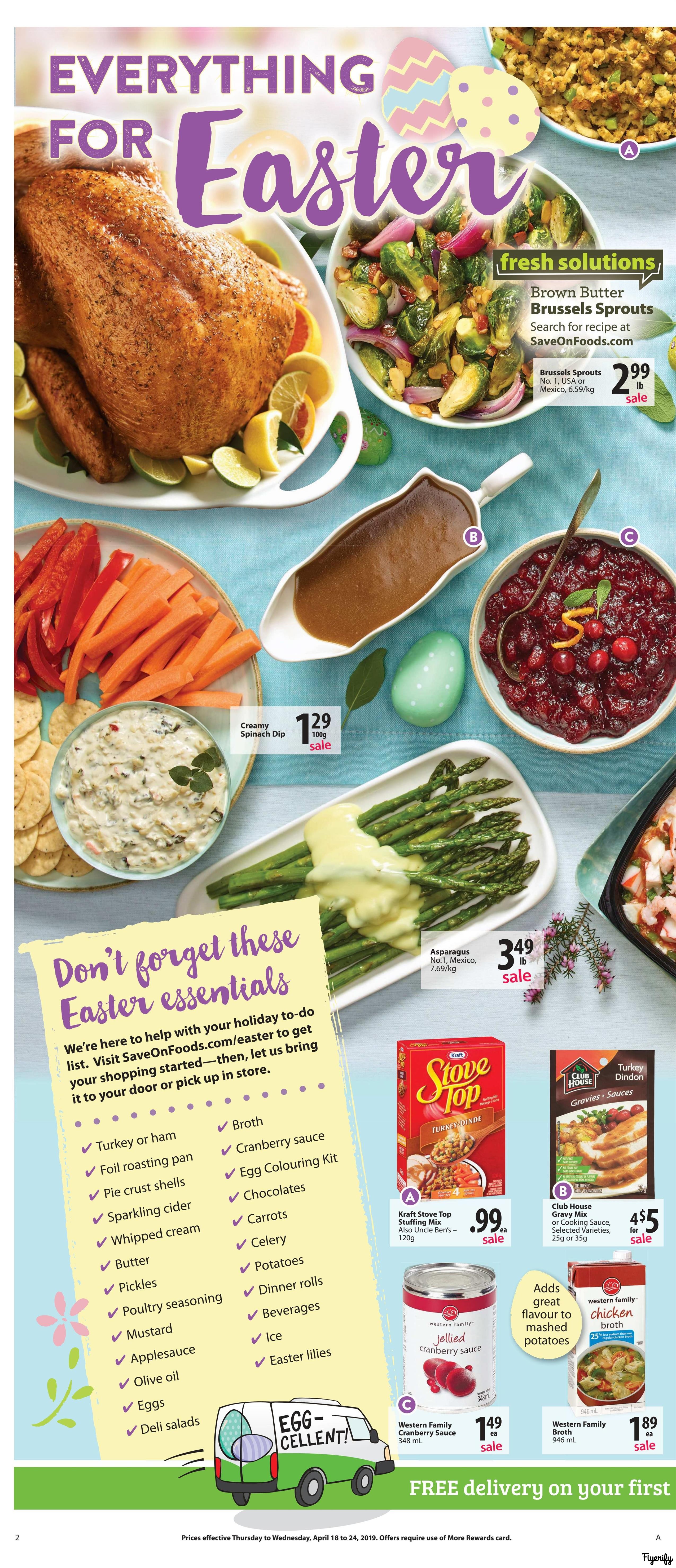 Save on Foods (BC) Flyer April 18 to 24 Canada