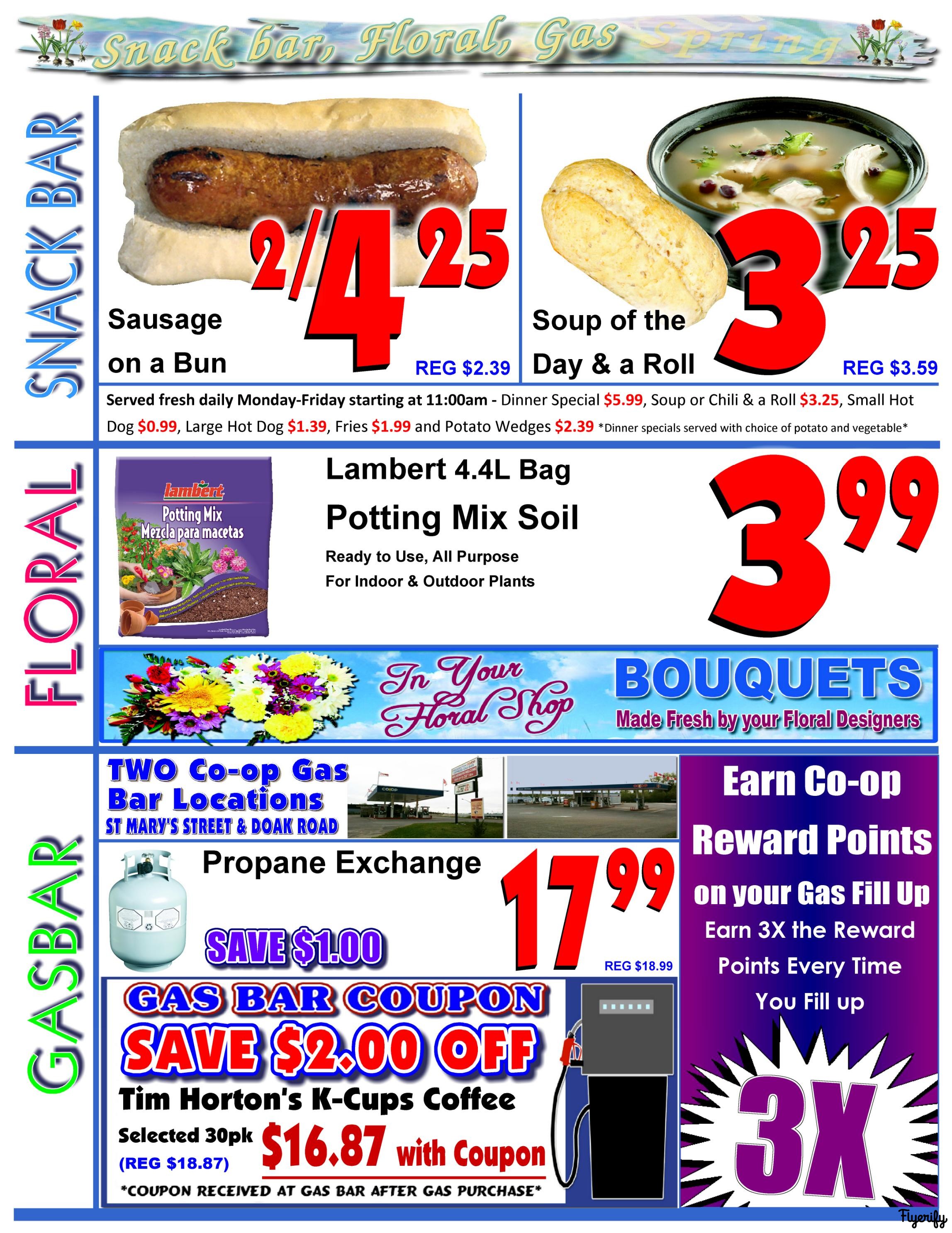 Fredericton Coop Flyer April 18 to 24 Canada