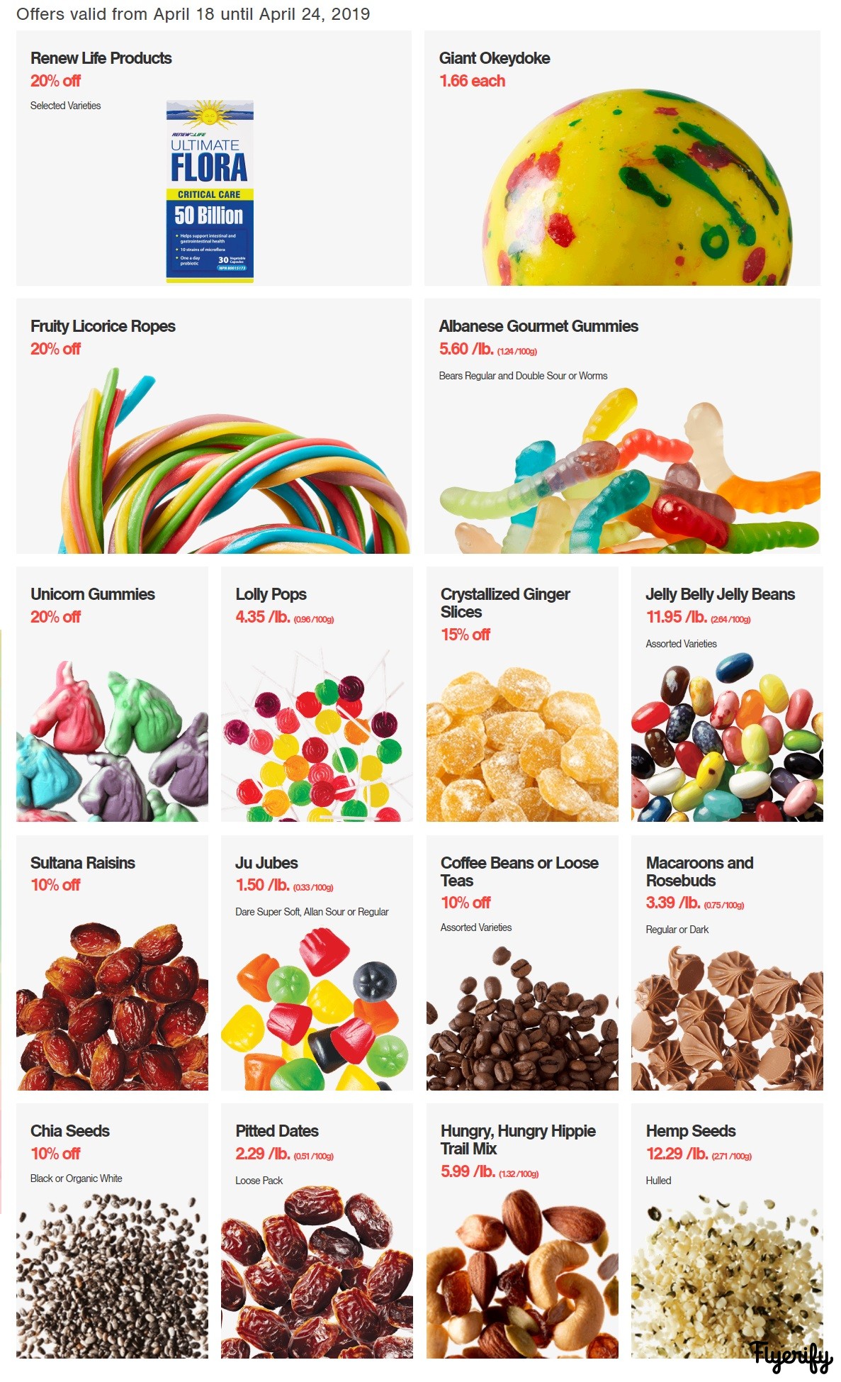 Bulk Barn Flyer April 18 To 24 Canada
