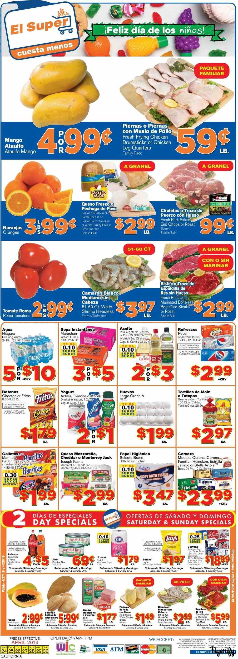 El Super (CA) Weekly Ad & Flyer April 24 to 30 Canada