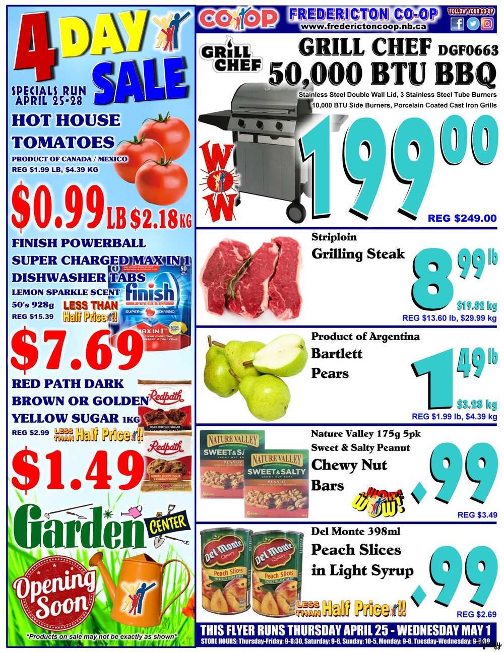 Fredericton Co Op Flyer April 25 To May 1 Canada