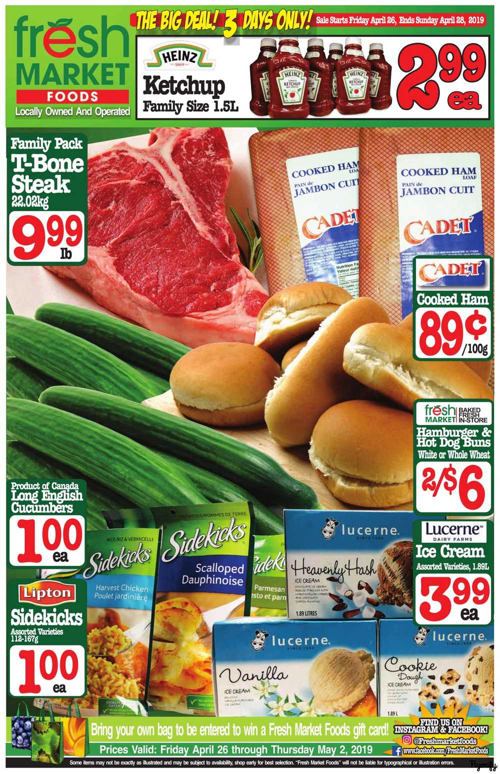 Fresh Market Foods Flyer April 26 to May 2 Canada