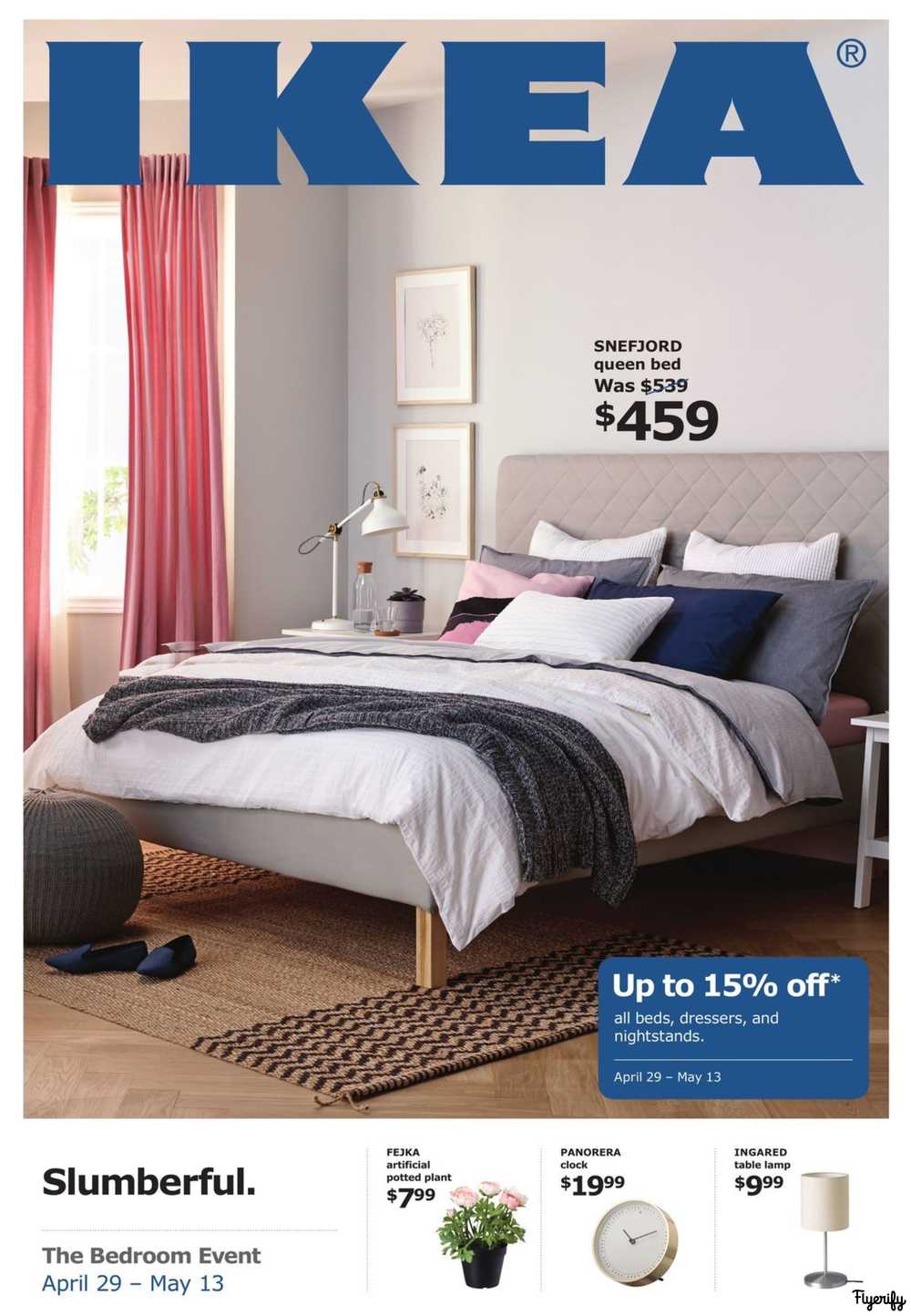 Ikea The Bedroom Event Flyer April 29 to May 13 Canada
