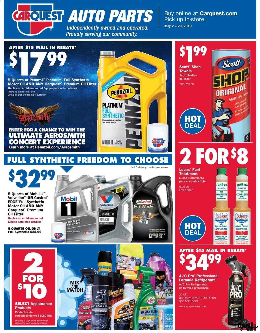 Carquest Auto Parts Flyers