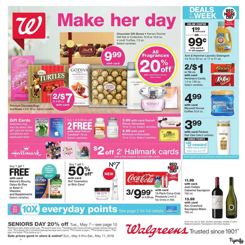 Walgreens (FL) Weekly Ad & Flyer May 5 to 11 Canada